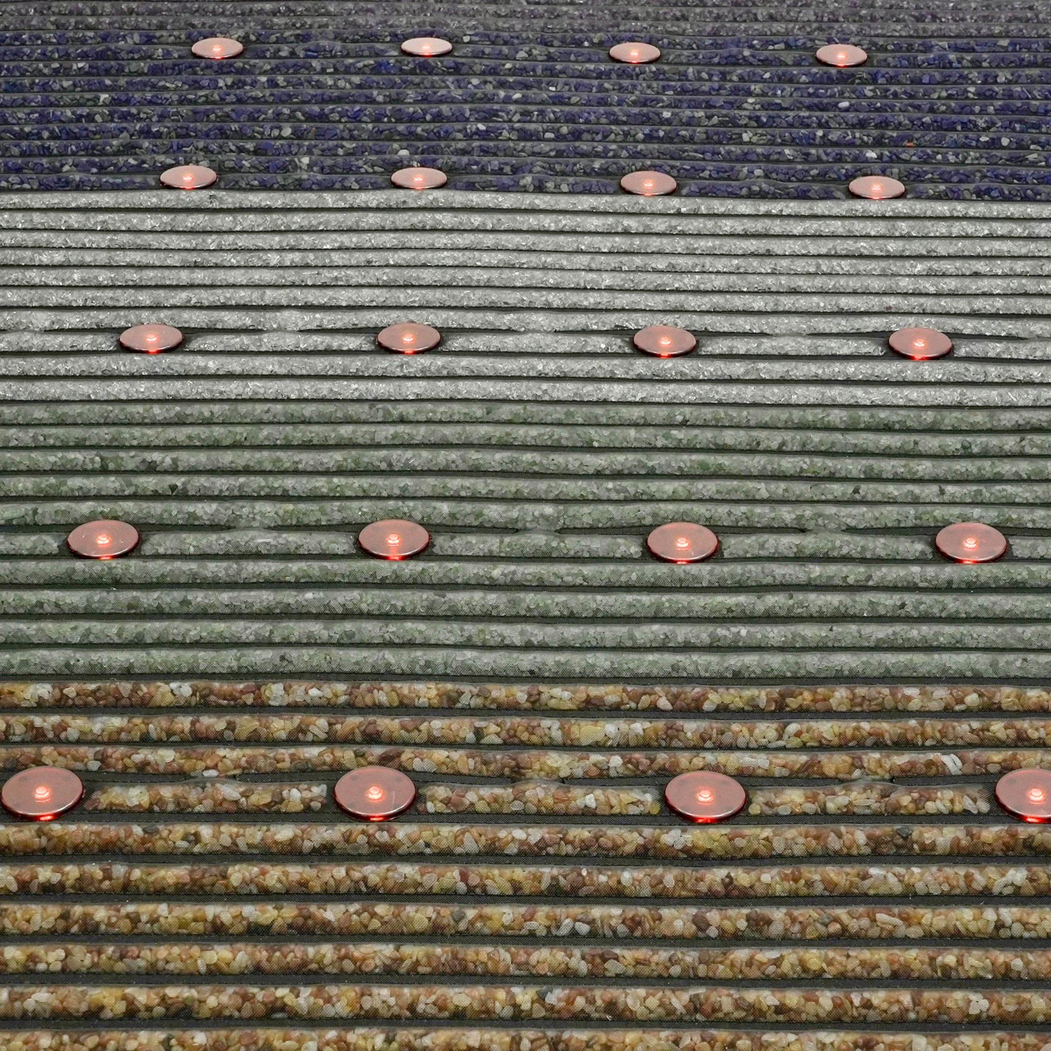 Lalano`S Cosmetics Massagematte Biophotonen Kristallmatte, Massagegerät, Magnetfeldtherapie, Infrarottherapie, Chakra Heilsteine, Biophotonentherapie, Heizmatte, Edelsteinmatte, Rotlichttherapie, Magnetfeldmatte, verbessert den Schlaf, entgiftet den Körper, aktiviert Selbstheilung