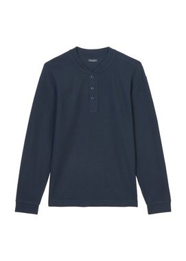 Marc O'Polo Langarmshirt aus Micro-Waffle-Structured-Jersey