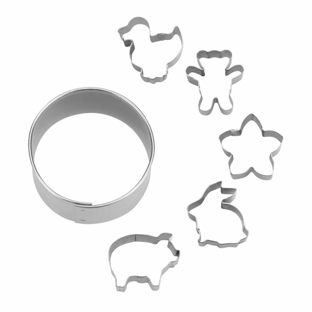 Ausstechform Mini Set 6-tlg.