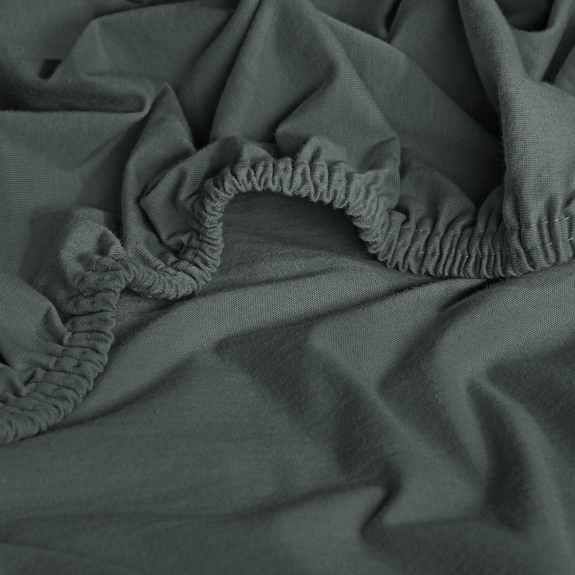 Erwin Müller Spannbettlaken Boxspringbett-Spannbettlaken "Freising", Jersey, Gummizug: Rundumgummi, (1 Stück), Multi-Stretch Single-Jersey Uni – Bild 4 von 4