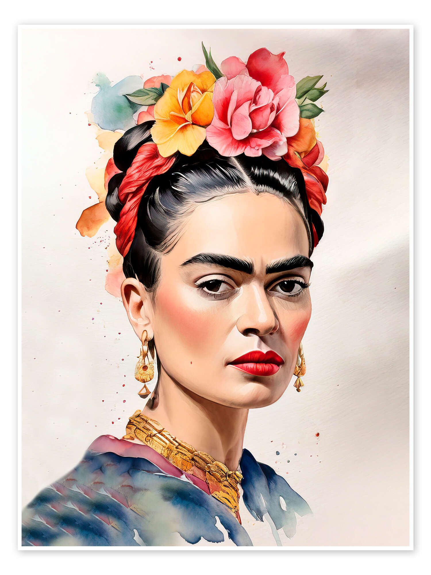 Posterlounge Poster nobelart, Frida Kahlo mit günstig online kaufen