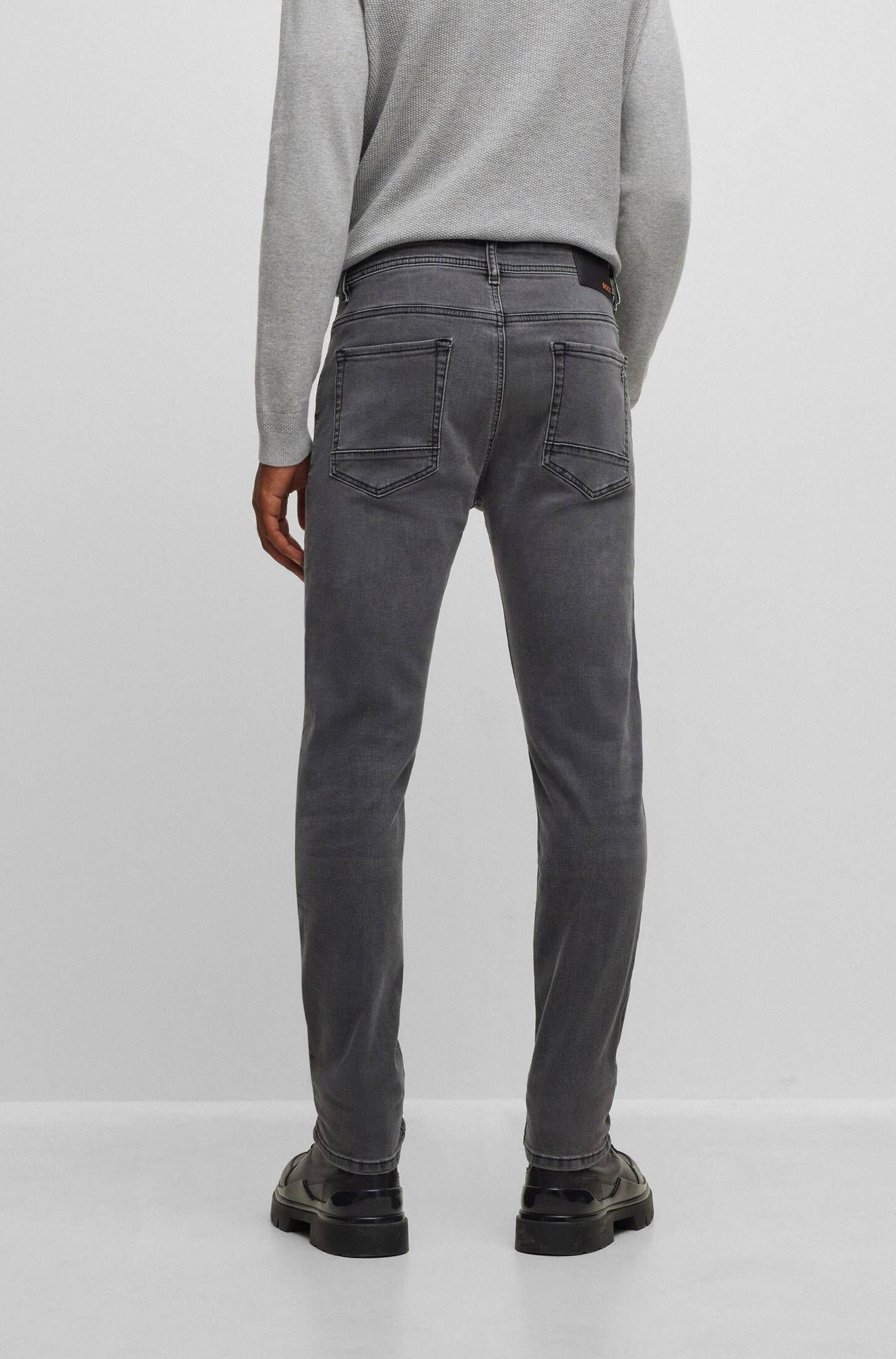 ZIP 5-Pocket-Jeans Herren BOSS (1-tlg) BC-P-1 TABER Jeans