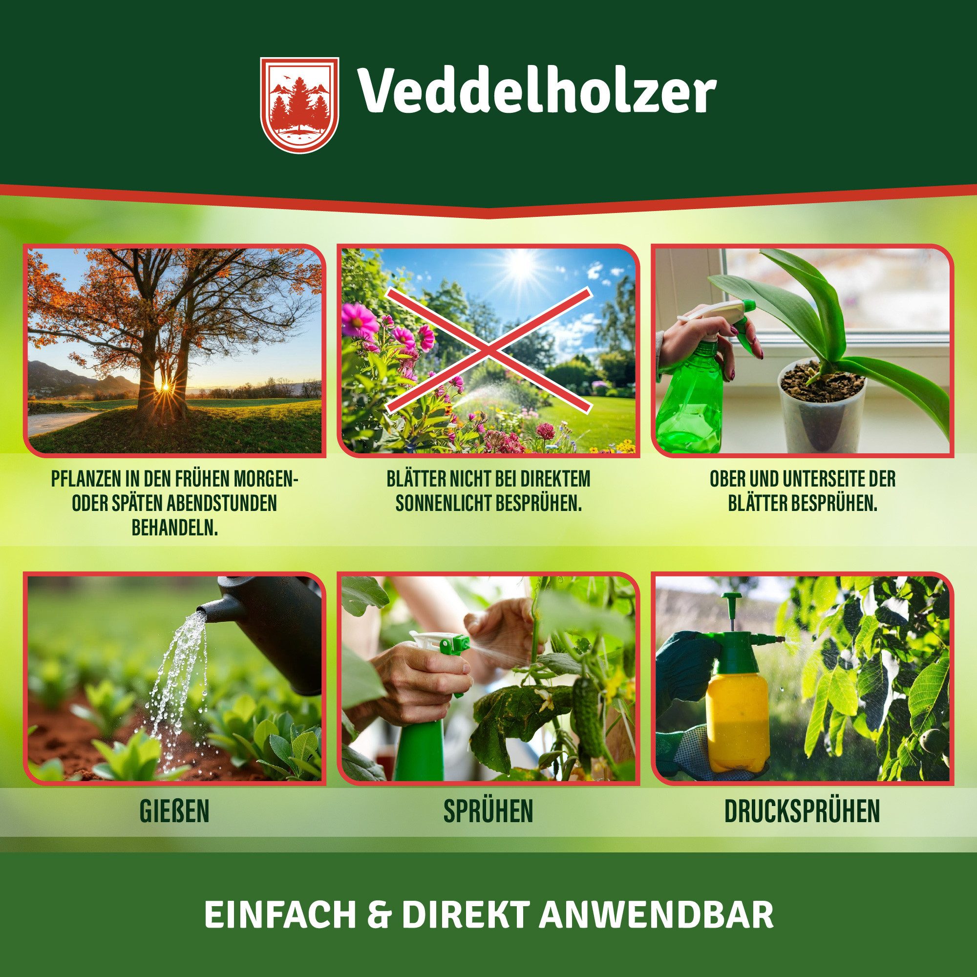 Veddelholzer Pflanzenstärkungsmittel 750 ml Premium kaltgepresstes 100% natürliches Neemöl, mit natürlichem Emulgator, natürliche Pflanzenpflege für drinnen & d – Bild 4 von 5