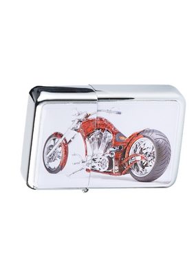 LK Trend & Style Feuerzeug Angel Benzin Feuerzeug Motorrad (Sehr coole Harley Motive, das 4er Set hat eine Geschenkverpackung), mit diesem coolen Feuerzeug landen Sie einen perfekten Treffer