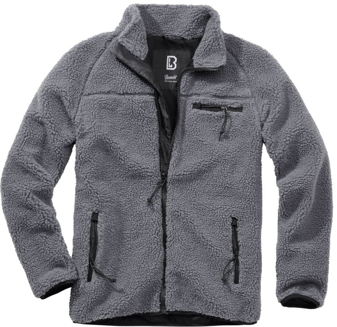 Brandit Motorradjacke Teddyfleece Jacke Atmungsaktiv reißverschluss günstig online kaufen