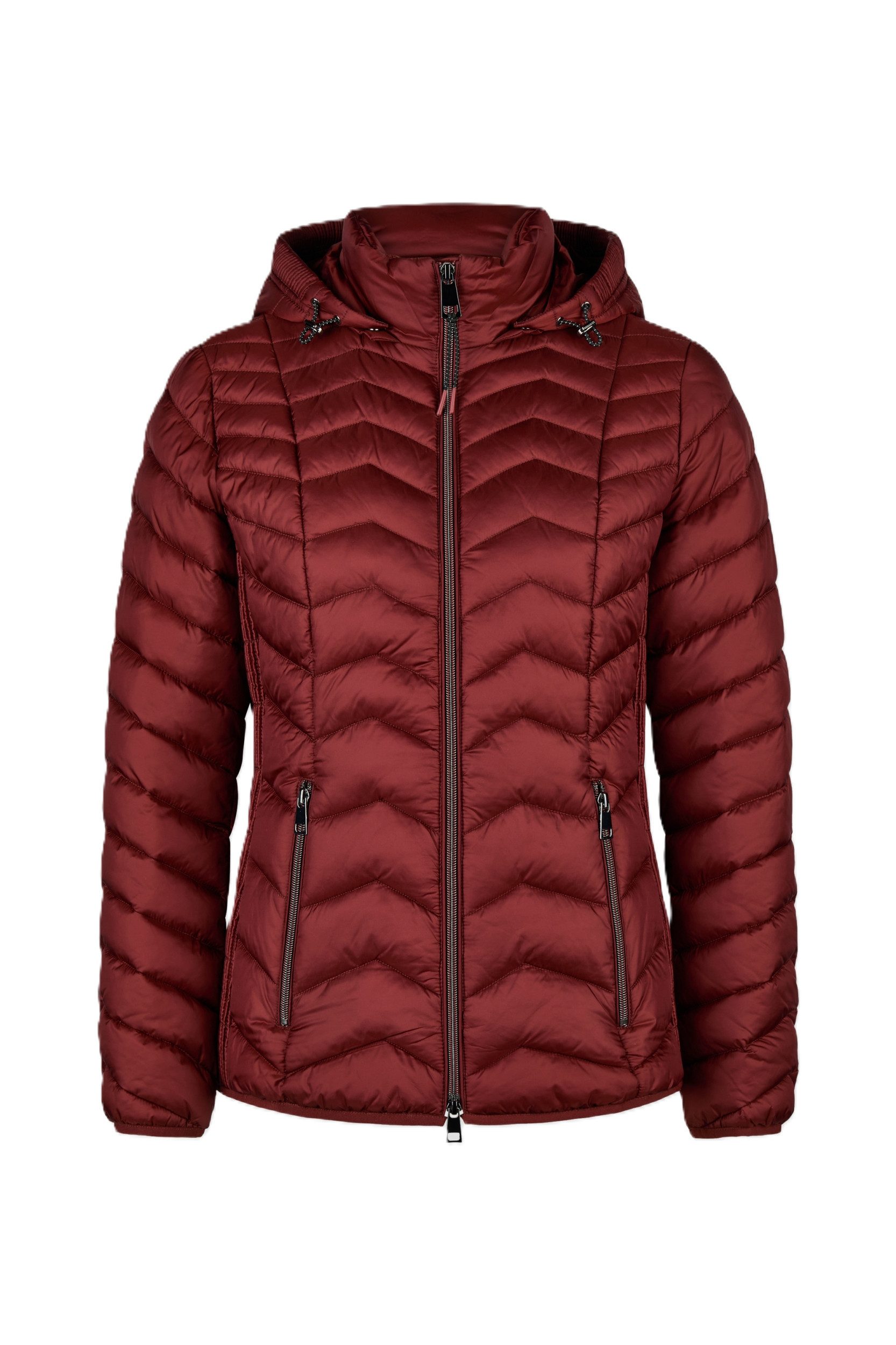 Barbara Lebek Steppjacke Jacke Stepp mit Kapuze - Herbstjacke - Damen Jacke