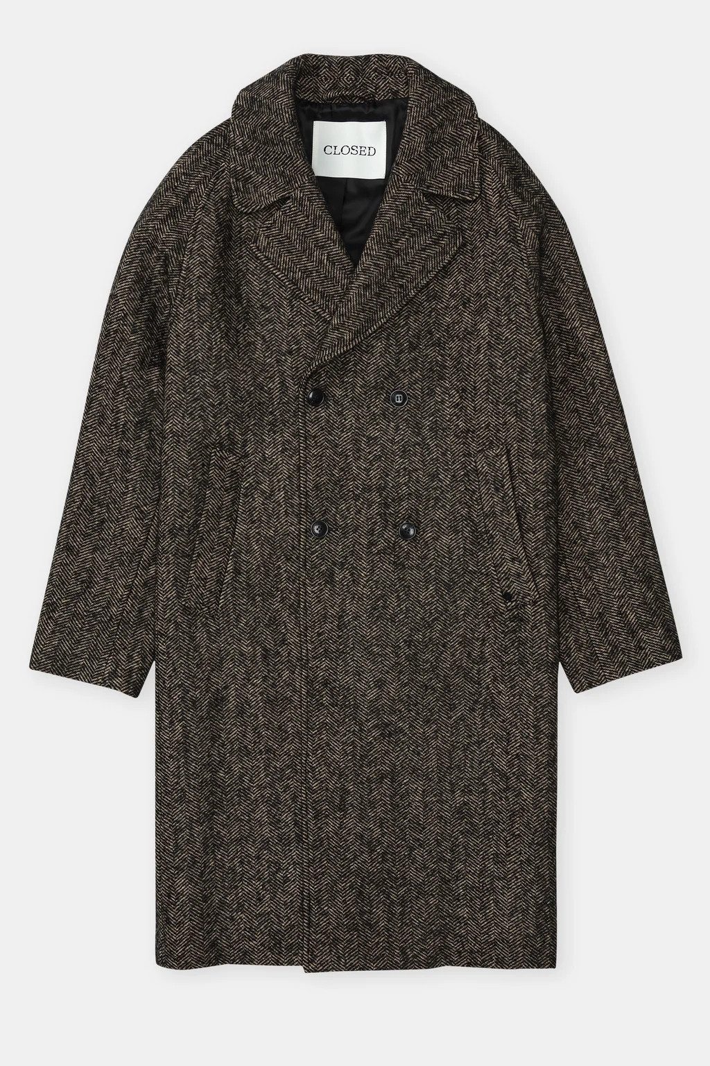 CLOSED Funktionsjacke double breasted coat