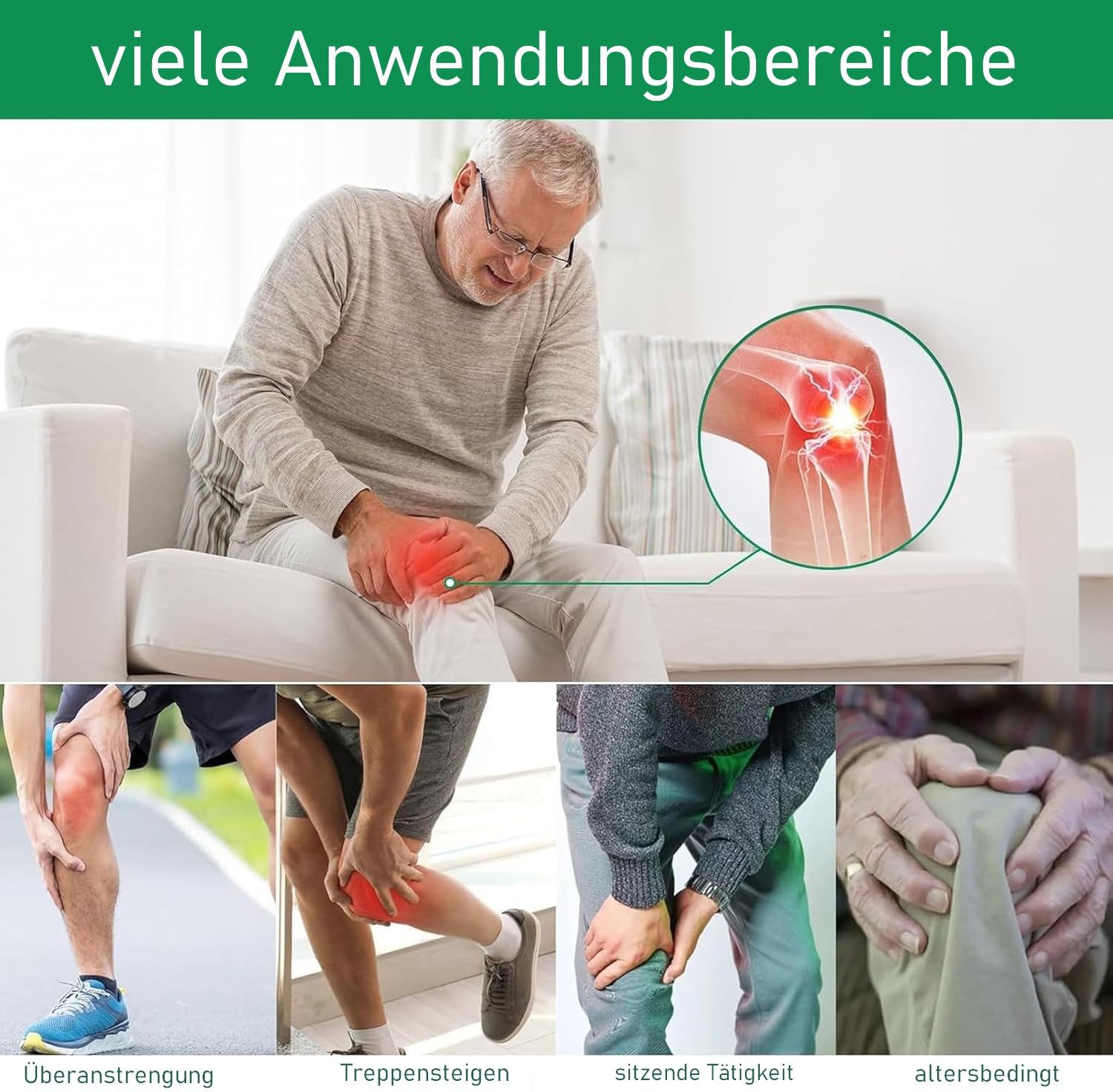 Venicce Love Wärmepflaster Schmerzlinderung - Schmerzpflaster für Knie, Nacken, Schulter, Rücken (18 St), wärmend, zur Schmerzlinderung