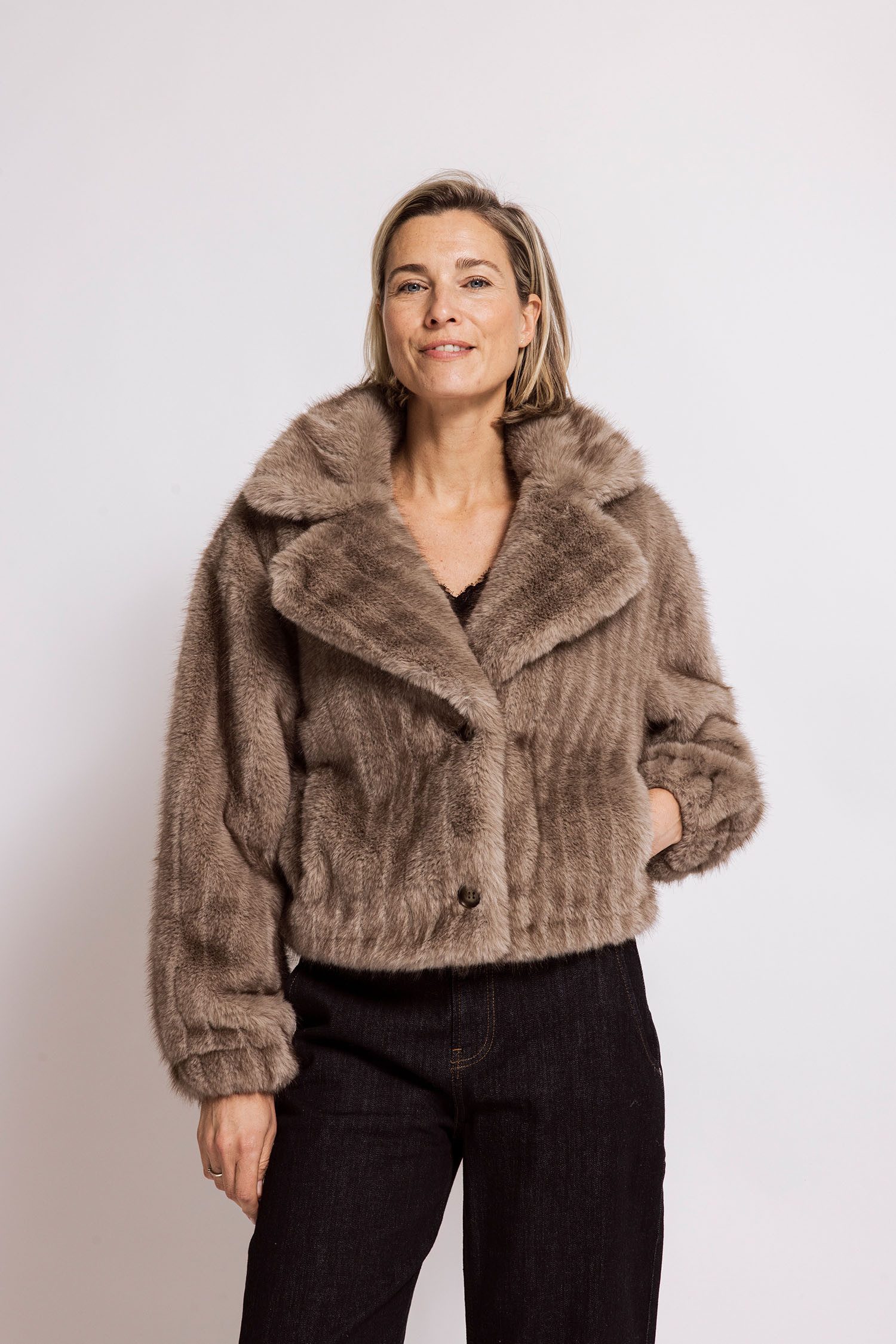 Zhrill Fellimitatjacke ZHCHARLA