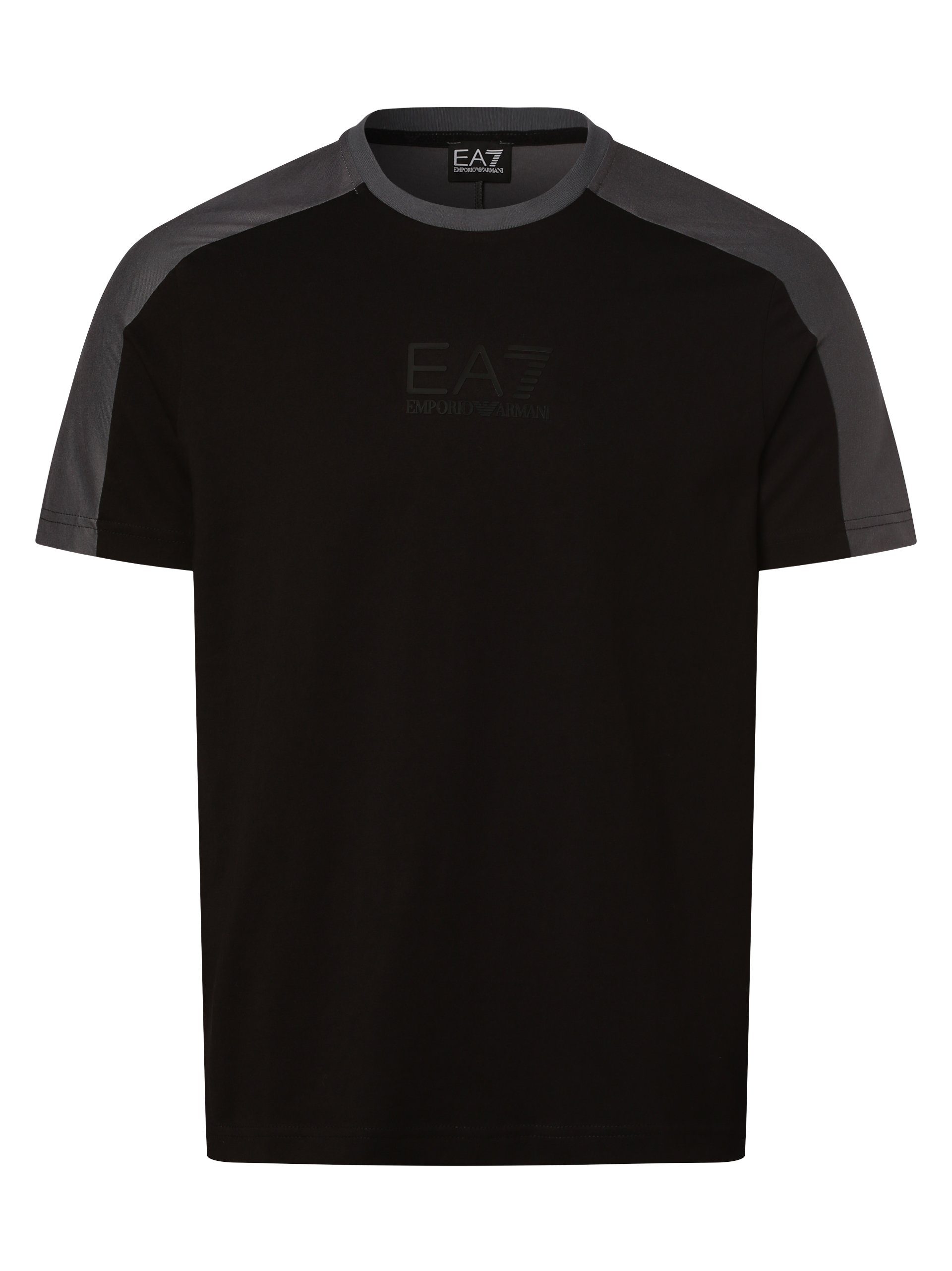 schwarz Emporio T-Shirt grau Armani
