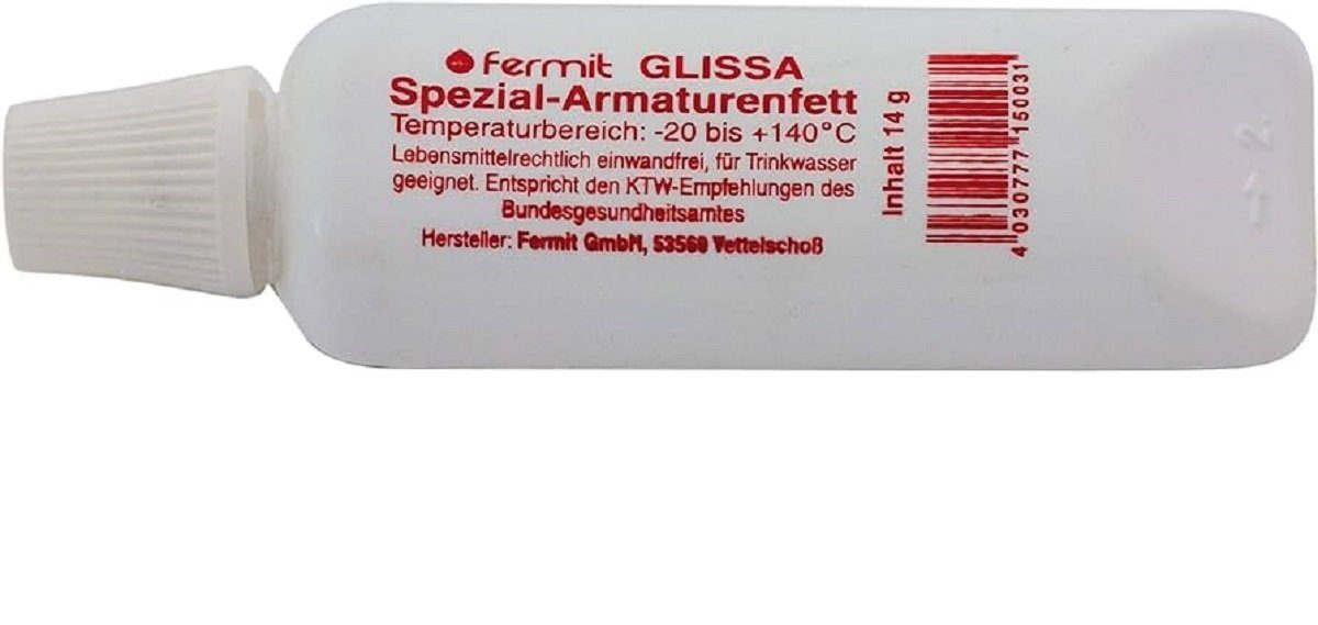 Fermit Fermit Glissa-Armaturenfett 14g Tube Armaturenreiniger