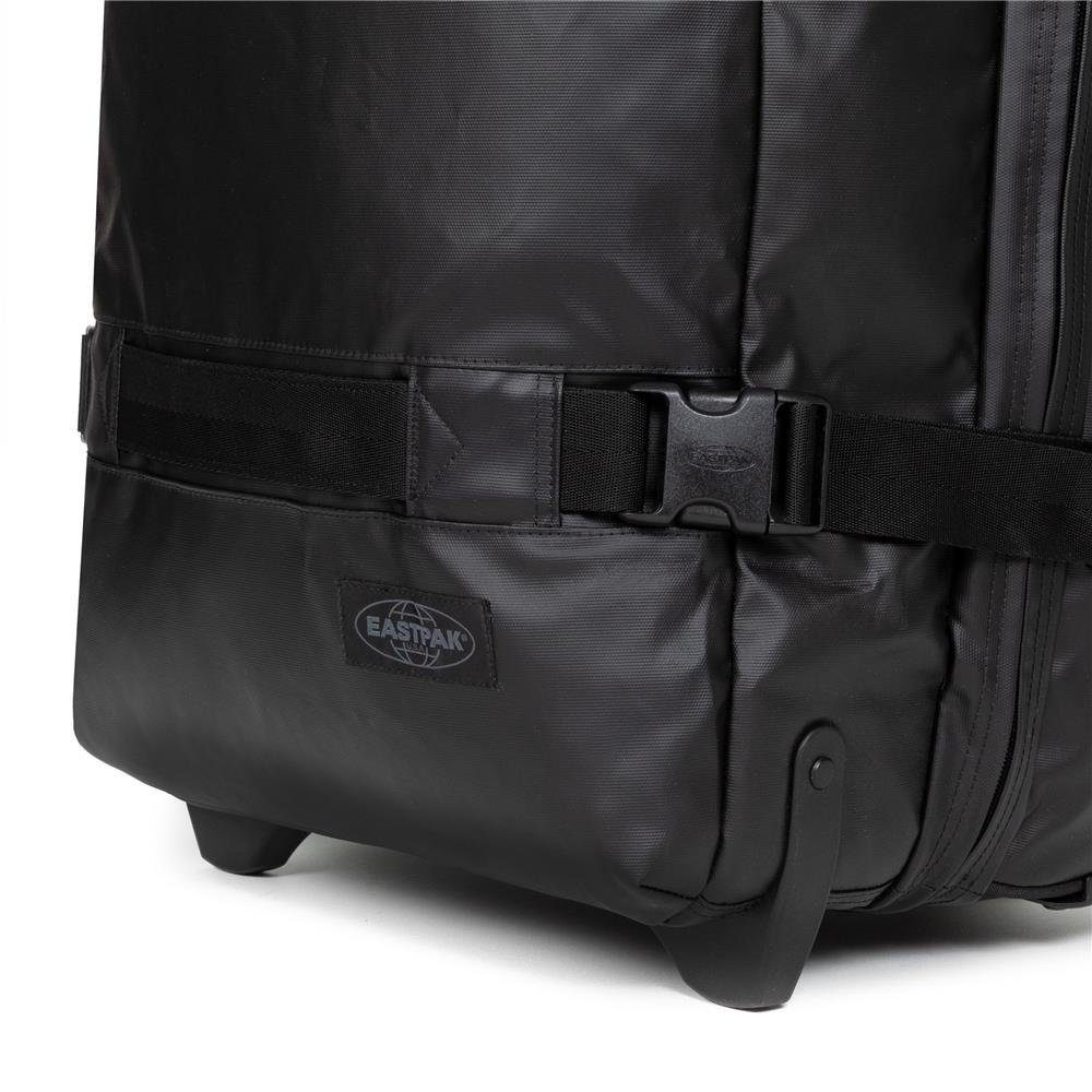 Eastpak Trolley TRANSIT'R M WHEELED LUGGAGE, Tarp Black, mit Teleskopgriff, Rollensystem