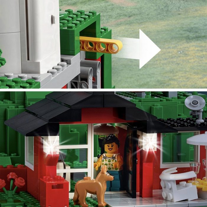 LEGO® Konstruktionsspielsteine LEGO® Creator Expert - Vestas® Windkraftanlage (Set 826 St)