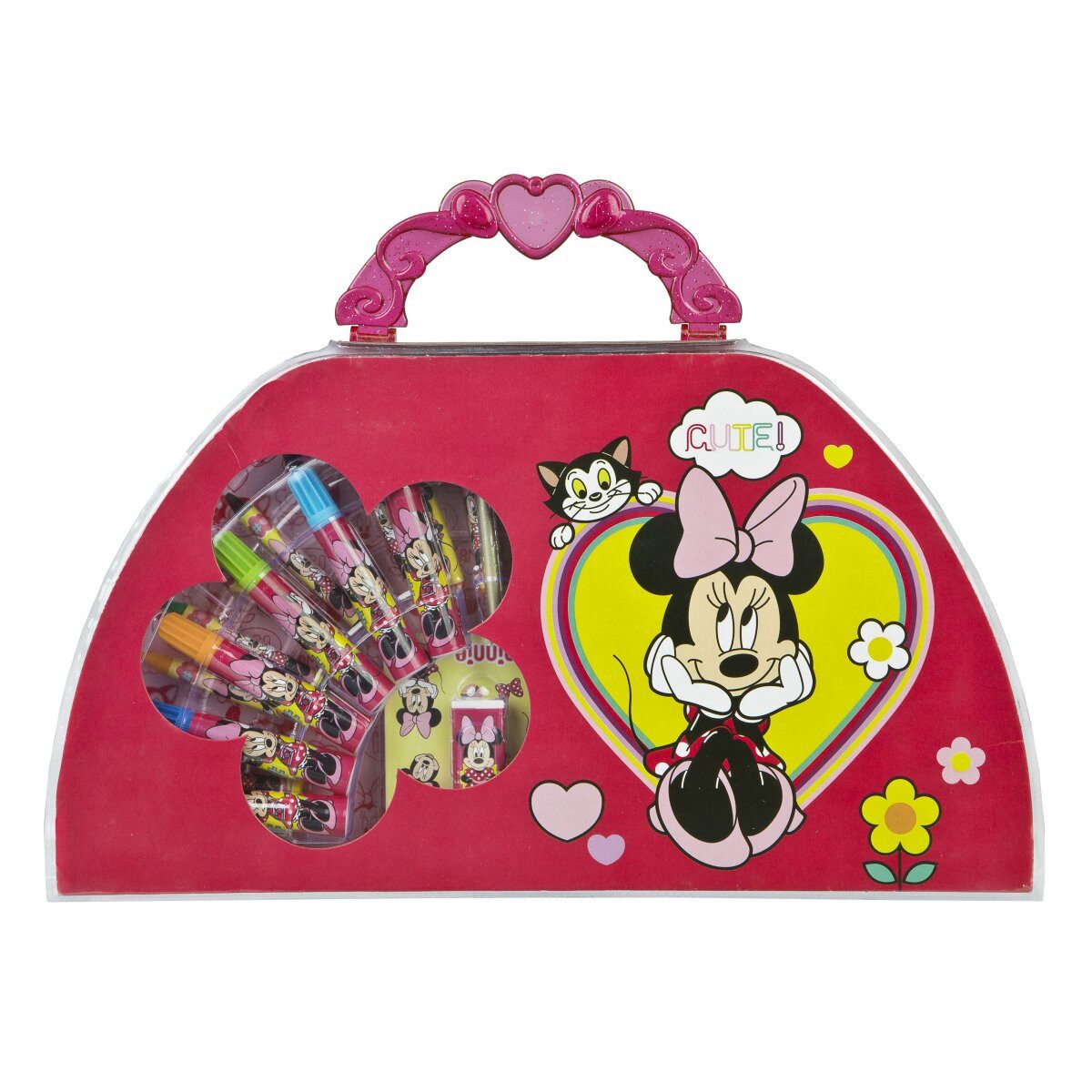 Disney Kreativset Disney Minnie Mouse Malset Farbset Zeichnungsbox