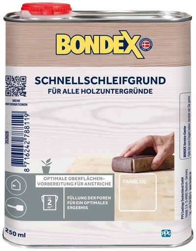 Bondex Holzgrundierung BONDEX SCHNELLSCHLEIFGRUND Farblos 0,25 l