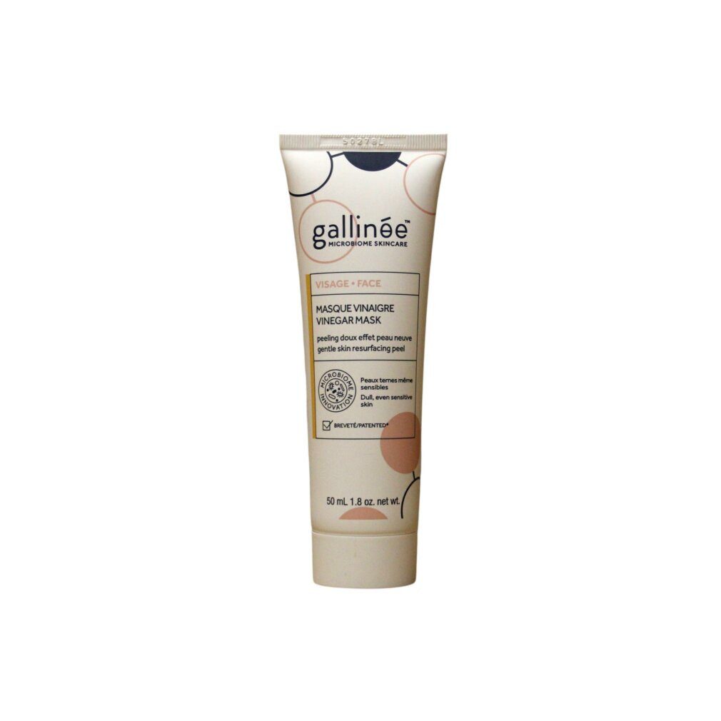 Gallinée Gesichtspflege, Microbiome Skincare, Essig, Peeling, Crememaske, für Gesicht, 50 ml