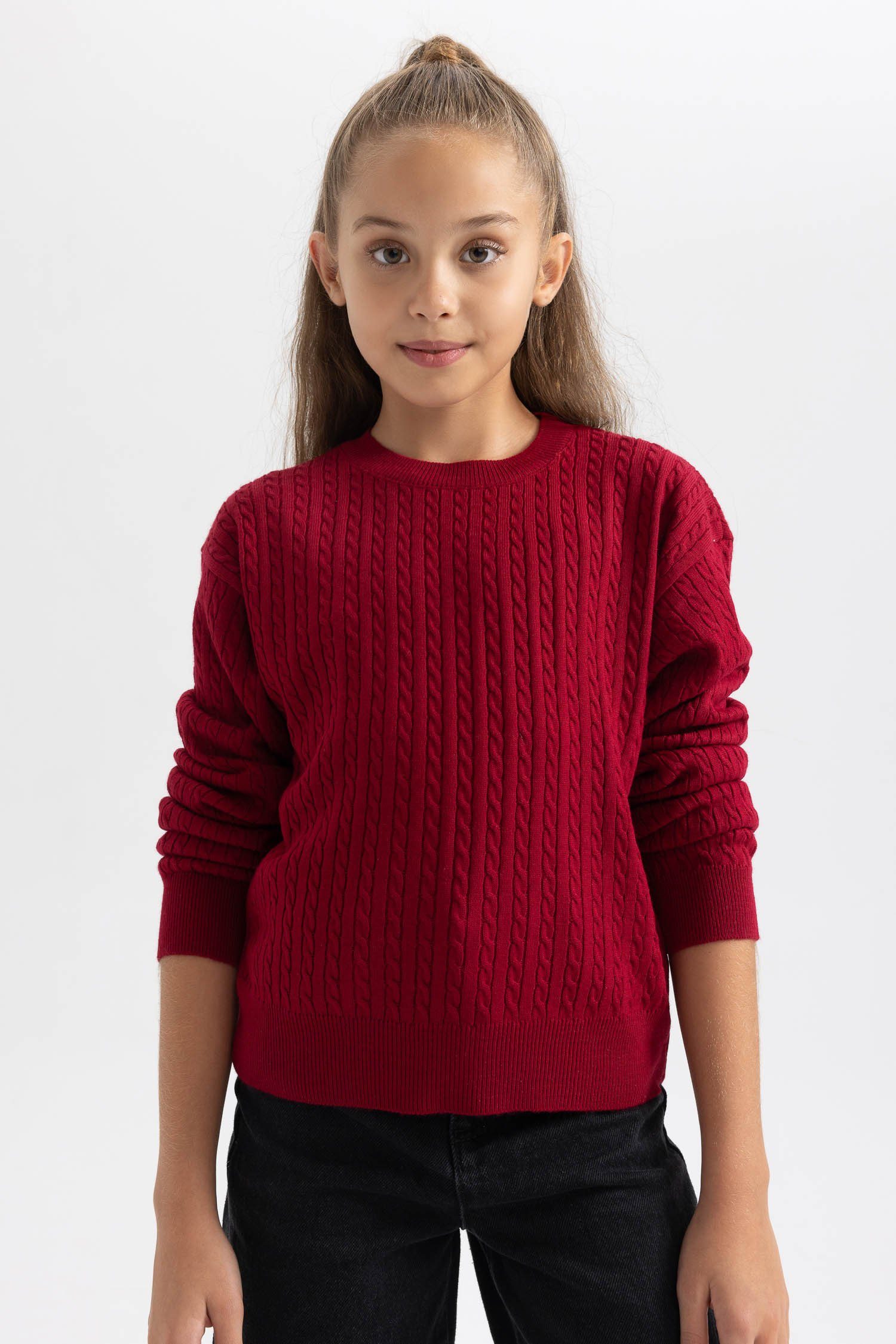 DeFacto Strickpullover Mädchen Strickpullover REGULAR FIT