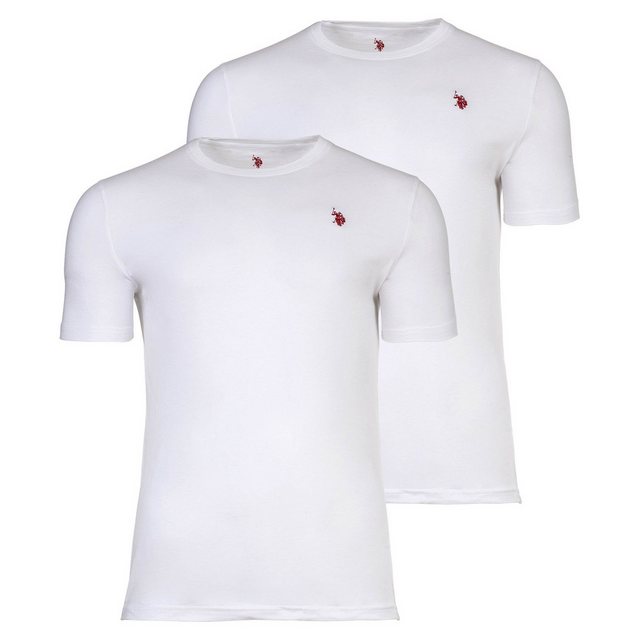 U.S. Polo Assn T-Shirt Herren T-Shirt 2er Pack Baumwolle (Packung, 2er Pack günstig online kaufen