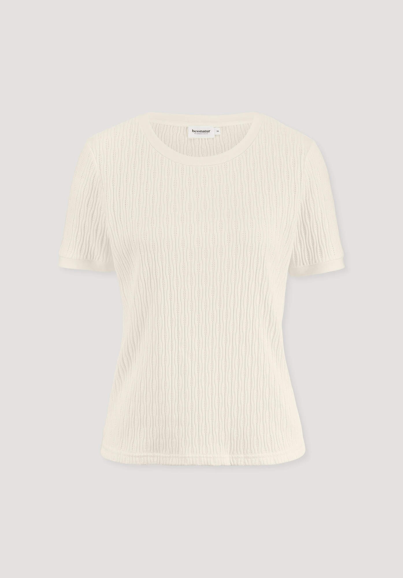 Hessnatur T-Shirt aus reiner Bio-Baumwolle (1-tlg)