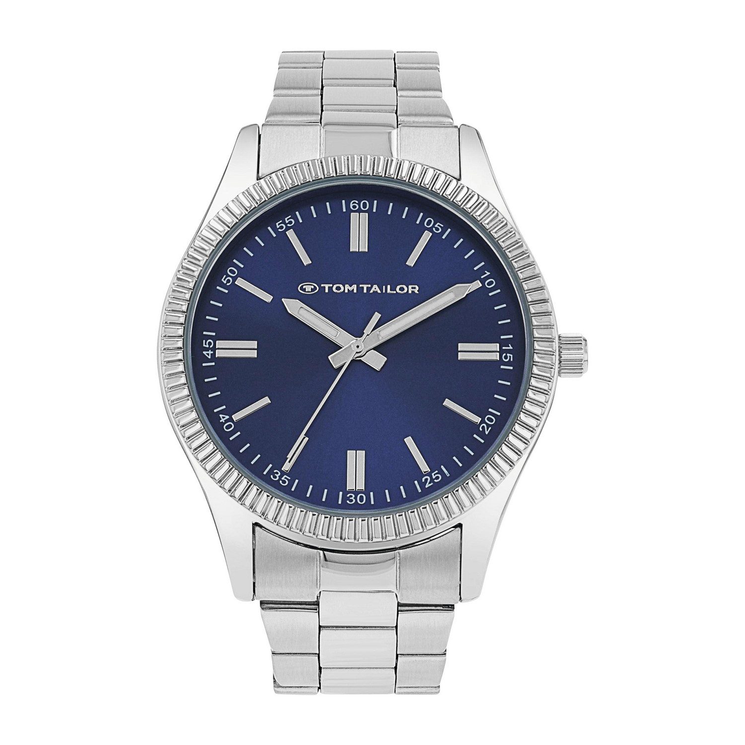 TOM TAILOR Quarzuhr 2100728, Armbanduhr, Herrenuhr, Edelstahlarmband, analog
