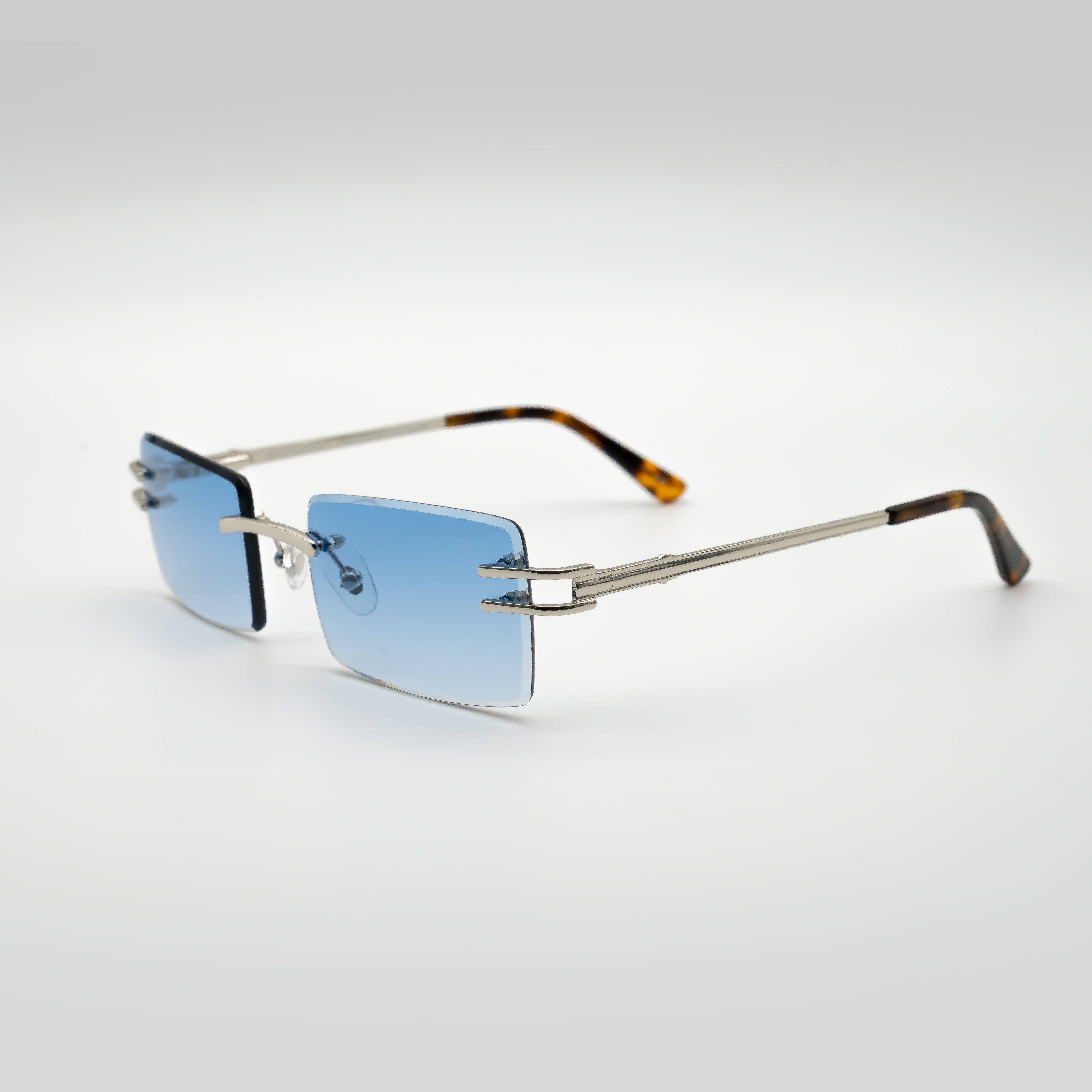 Retro Schatten® Sonnenbrille Zeitlos Classic Gläser mit Verlauf Ocean Blue