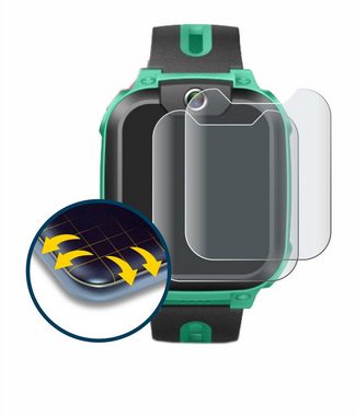 BROTECT Full-Screen Schutzfolie für Imoo Watch Phone Z1, Displayschutzfolie, 2 Stück, 3D Curved matt entspiegelt Full-Screen Anti-Reflex