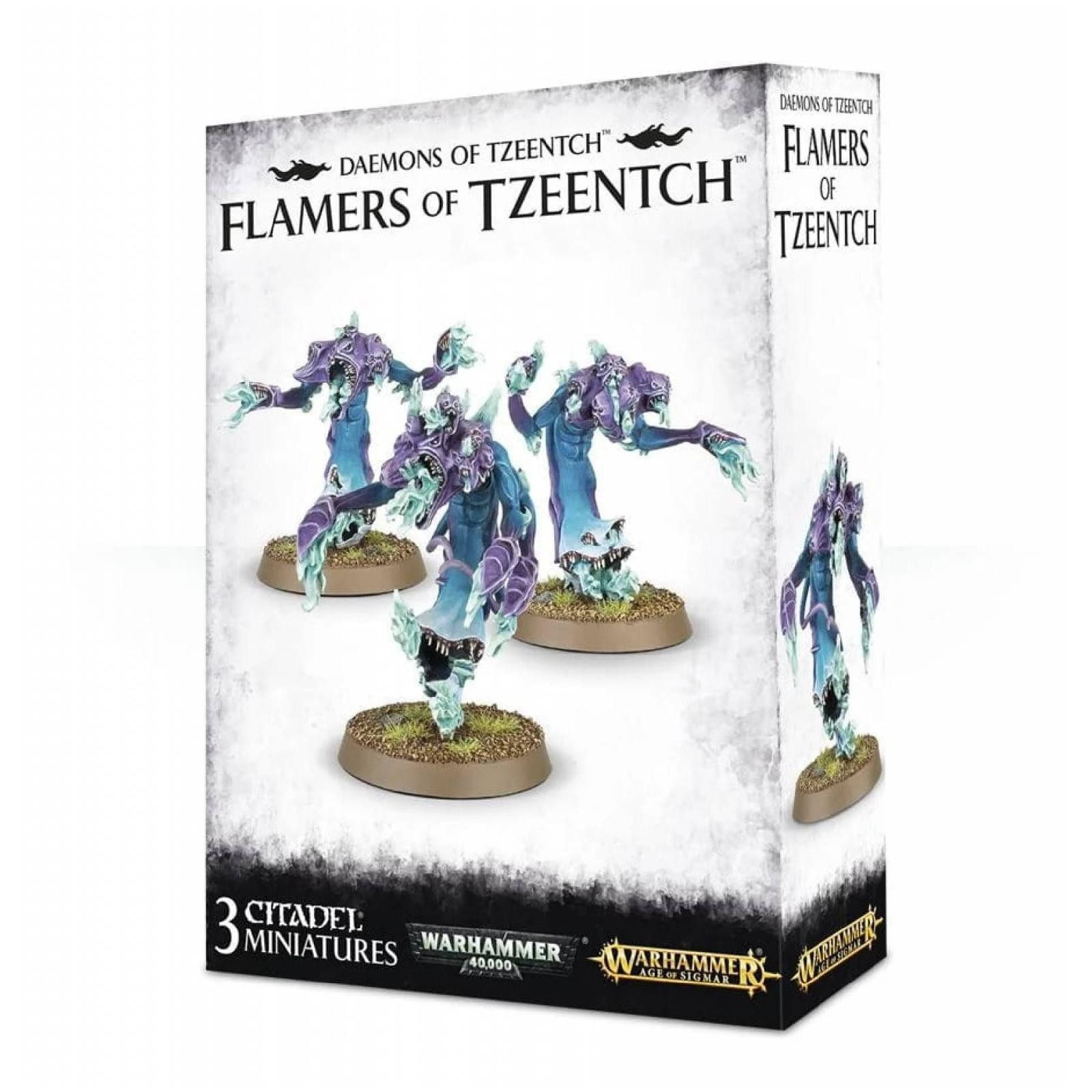 Modellbausatz Disciples Of Tzeentch: Daemons Of Tzeentch Flamers Of Tzeentch