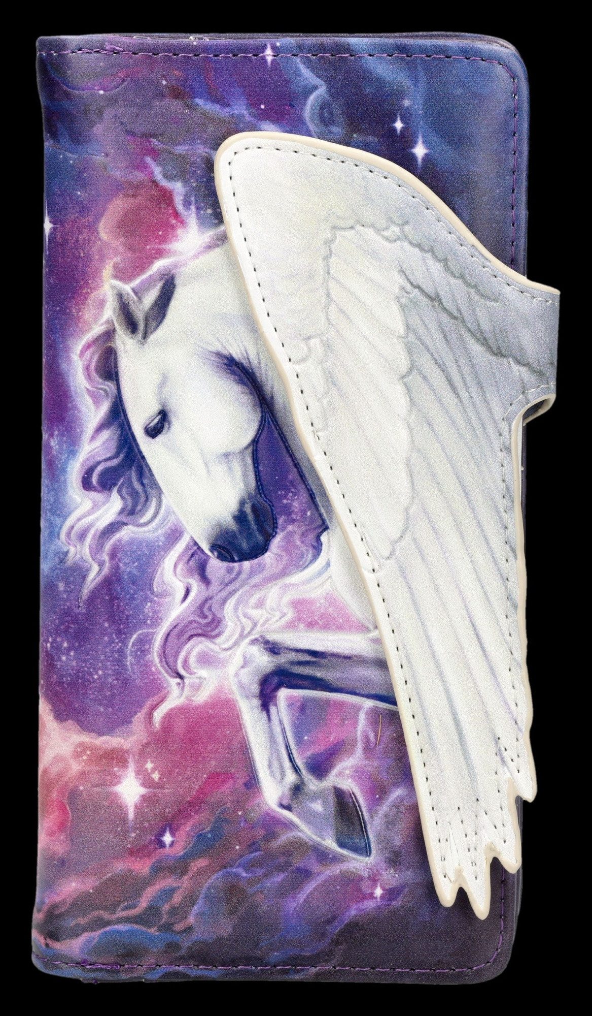 Figuren Shop GmbH Geldbörse Pegasus Geldbörse – Fantasy Portemonnaie Mythical Flight 18.5 cm