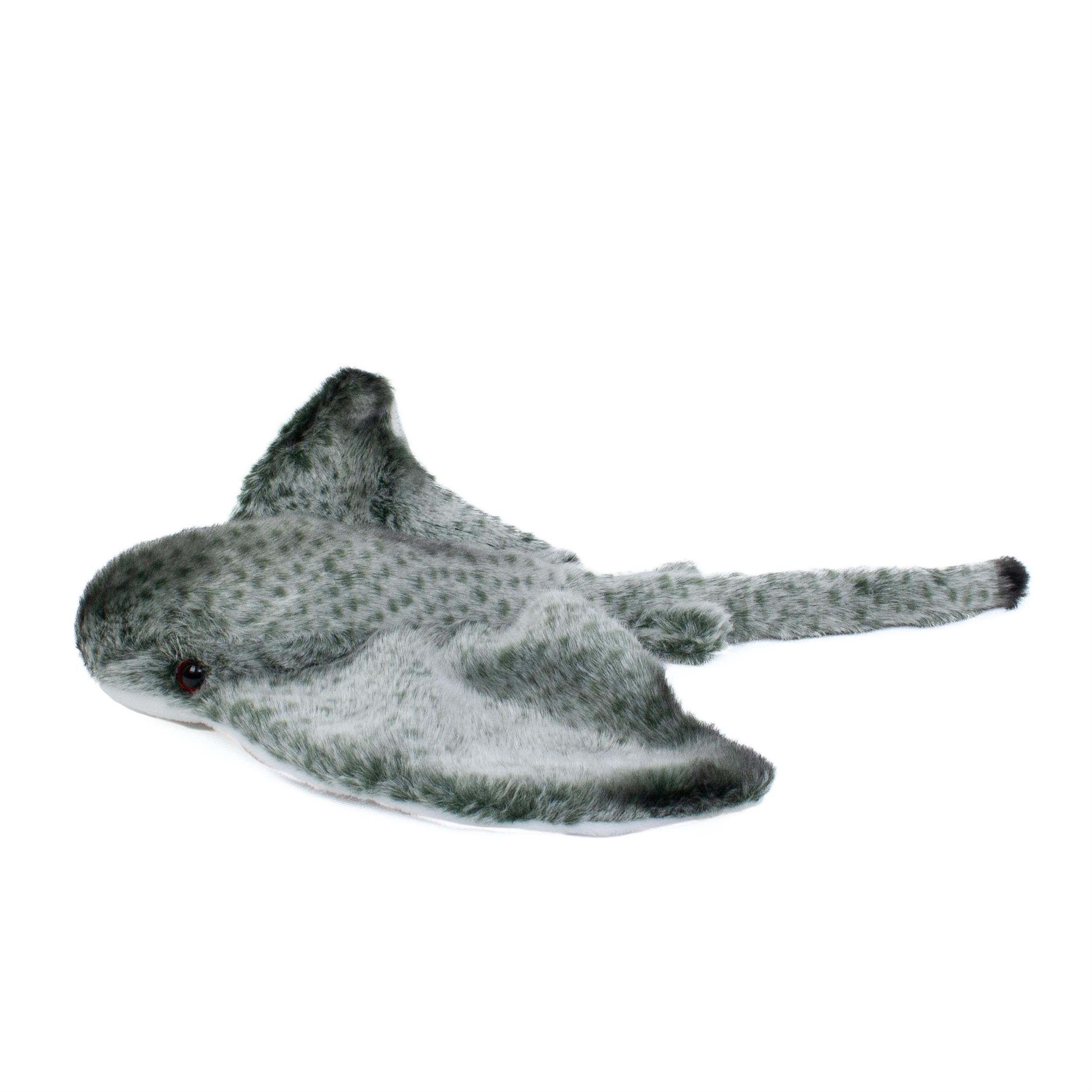 Teddys Rothenburg Kuscheltier Rochen grau 43 cm Fisch Plüschrochen (Stofftier, Plüschtier)