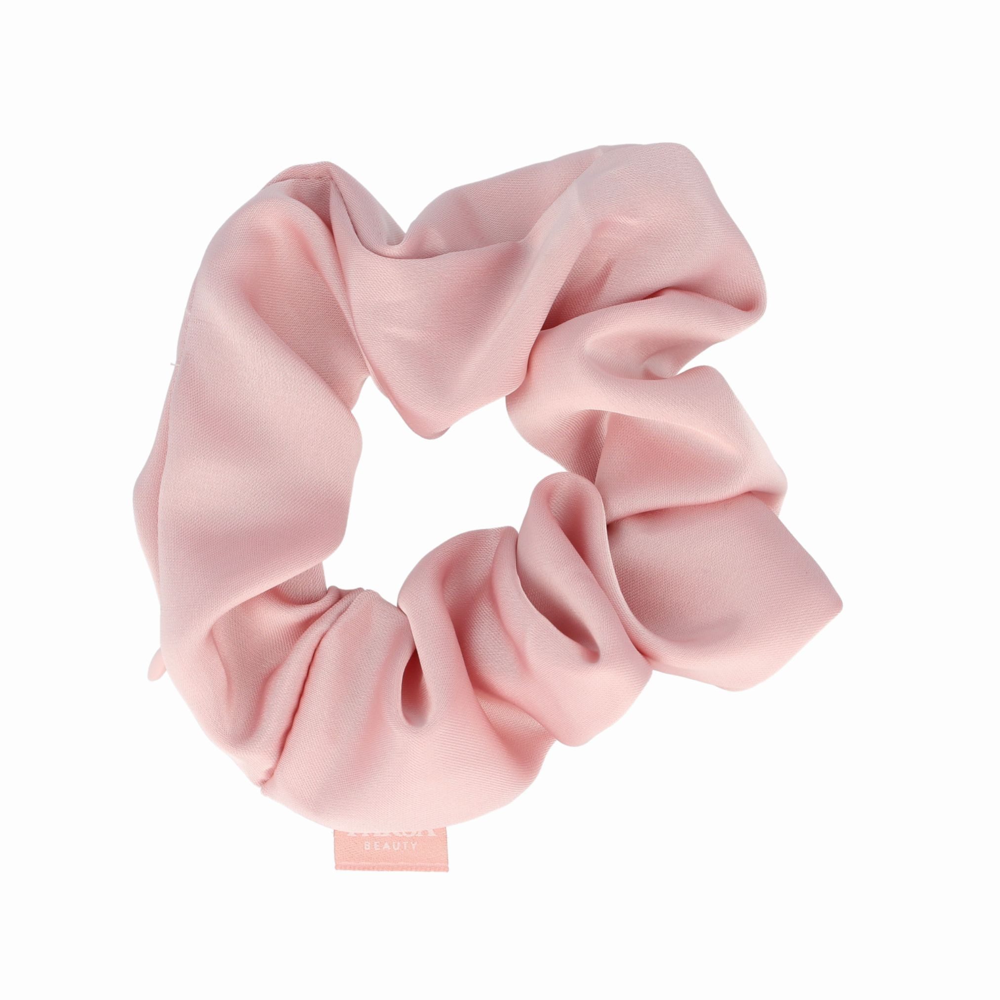 PARSA Beauty Zopfband Lifestyle Pure Balance Satin Scrunchie mit Geheimfach, Rosa