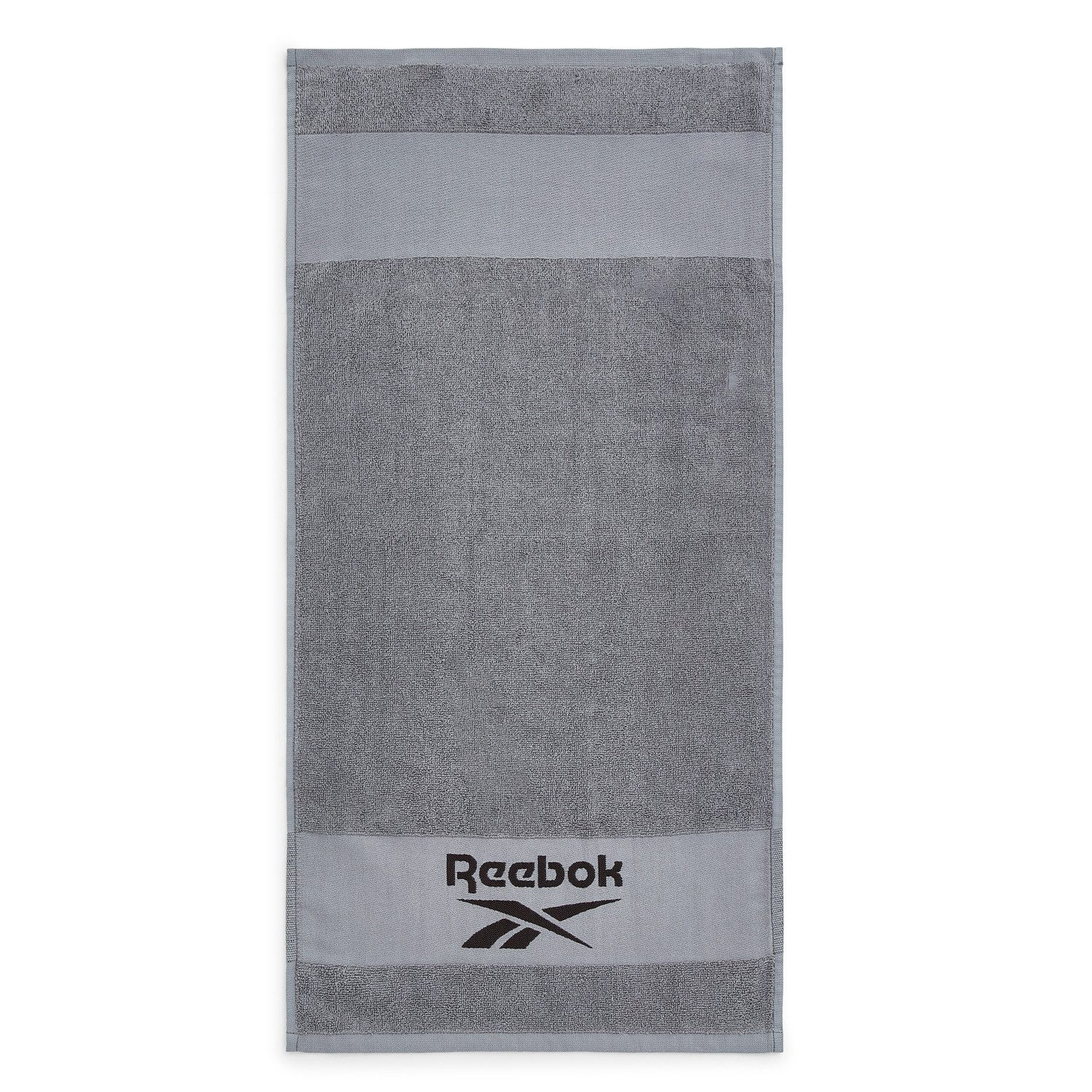 Reebok Sporthandtuch, (1-St), Das markante Reebok-Logo setzt einen sportlichen Akzent.