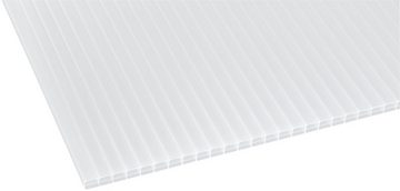 GUTTA Terrassendach Premium, BxT: 309,4x306 cm, Bedachung Doppelstegplatten, BxT: 309x306 cm, Dach Polycarbonat Opal