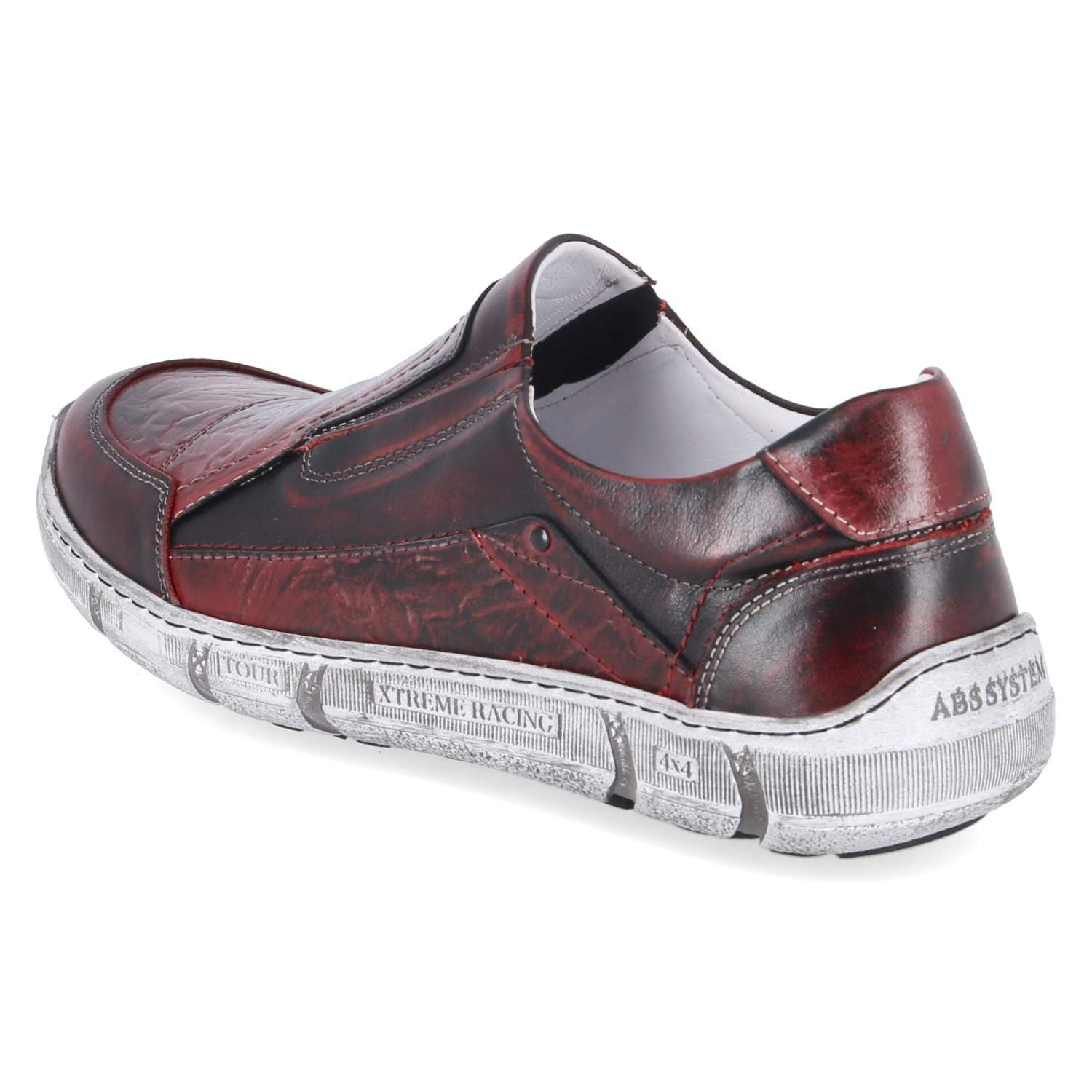 KRISBUT Krisbut 5828-1 Herren Glattleder rot Slipper