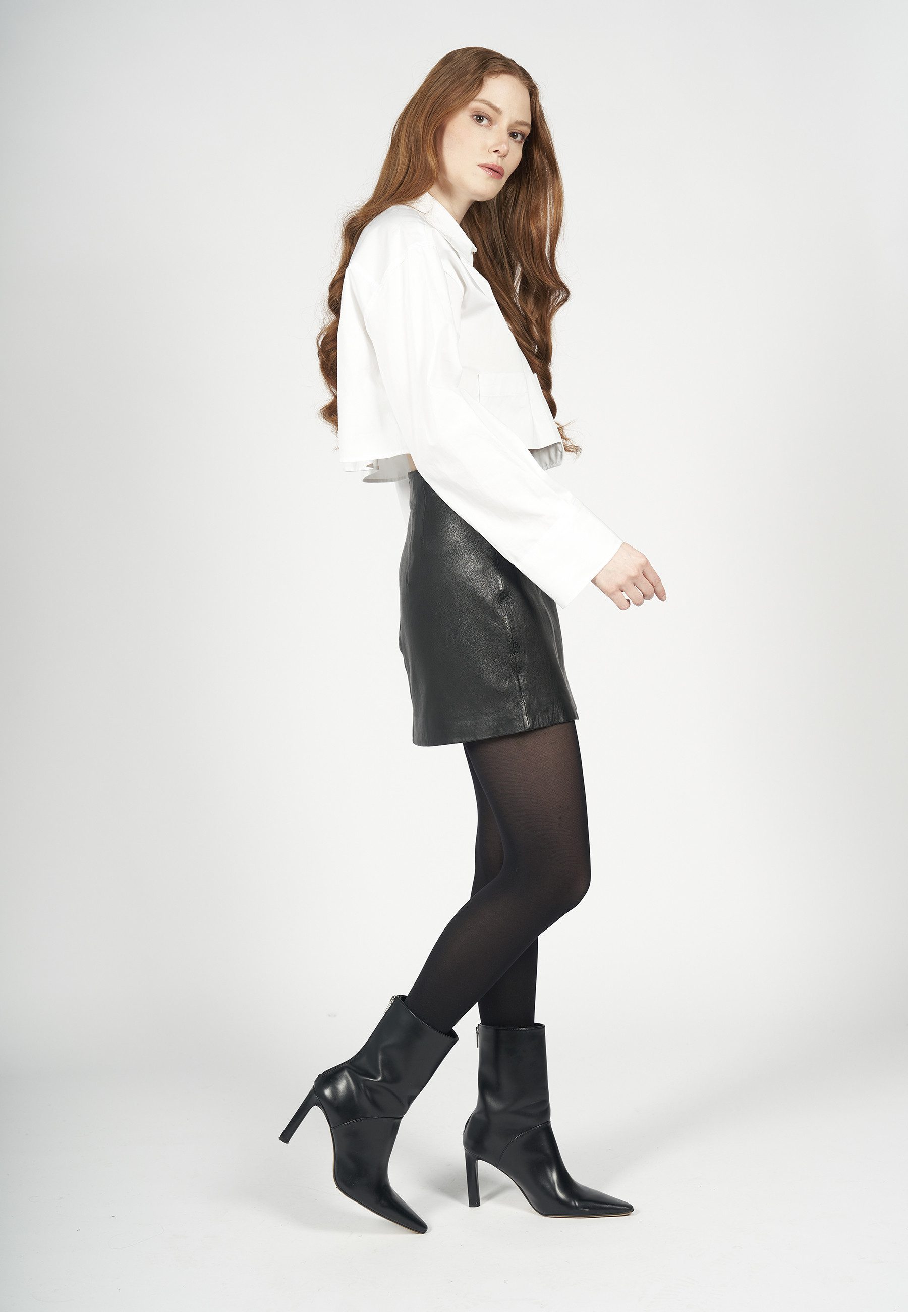 Freaky Nation Lederrock Twiggy Love Minirock günstig online kaufen