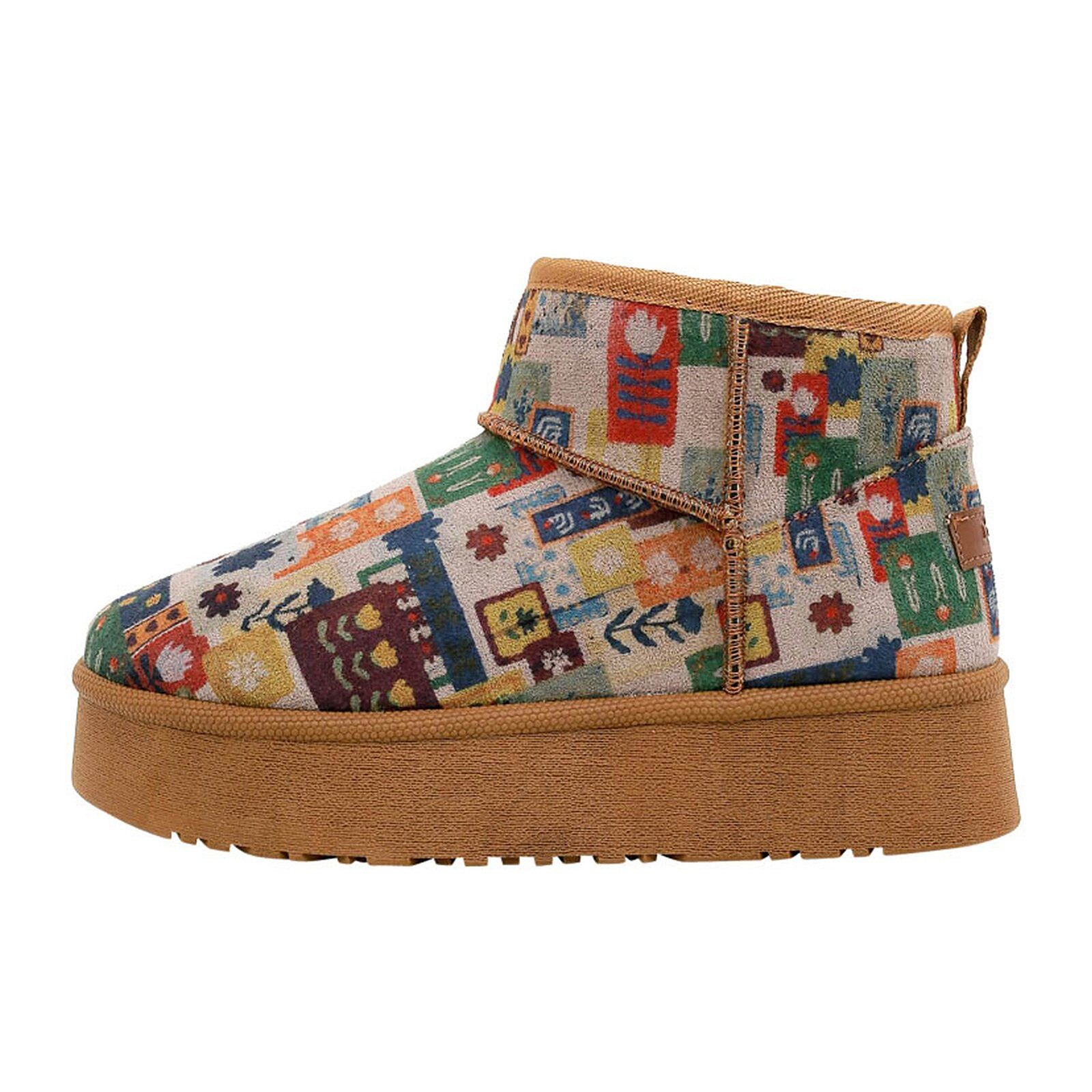 DOGO Ruby Boots Schnürstiefel Anatolian Patterns Damen Stiefeletten Winterstiefel Handgefertigt