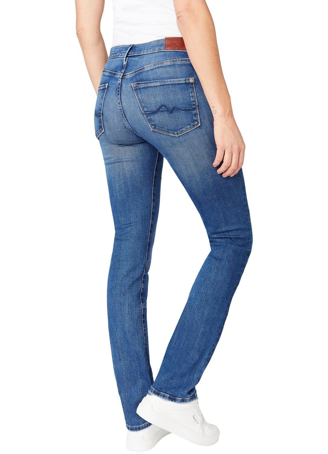 mit Stretch New Pepe Jeans Slim-fit-Jeans Brooke