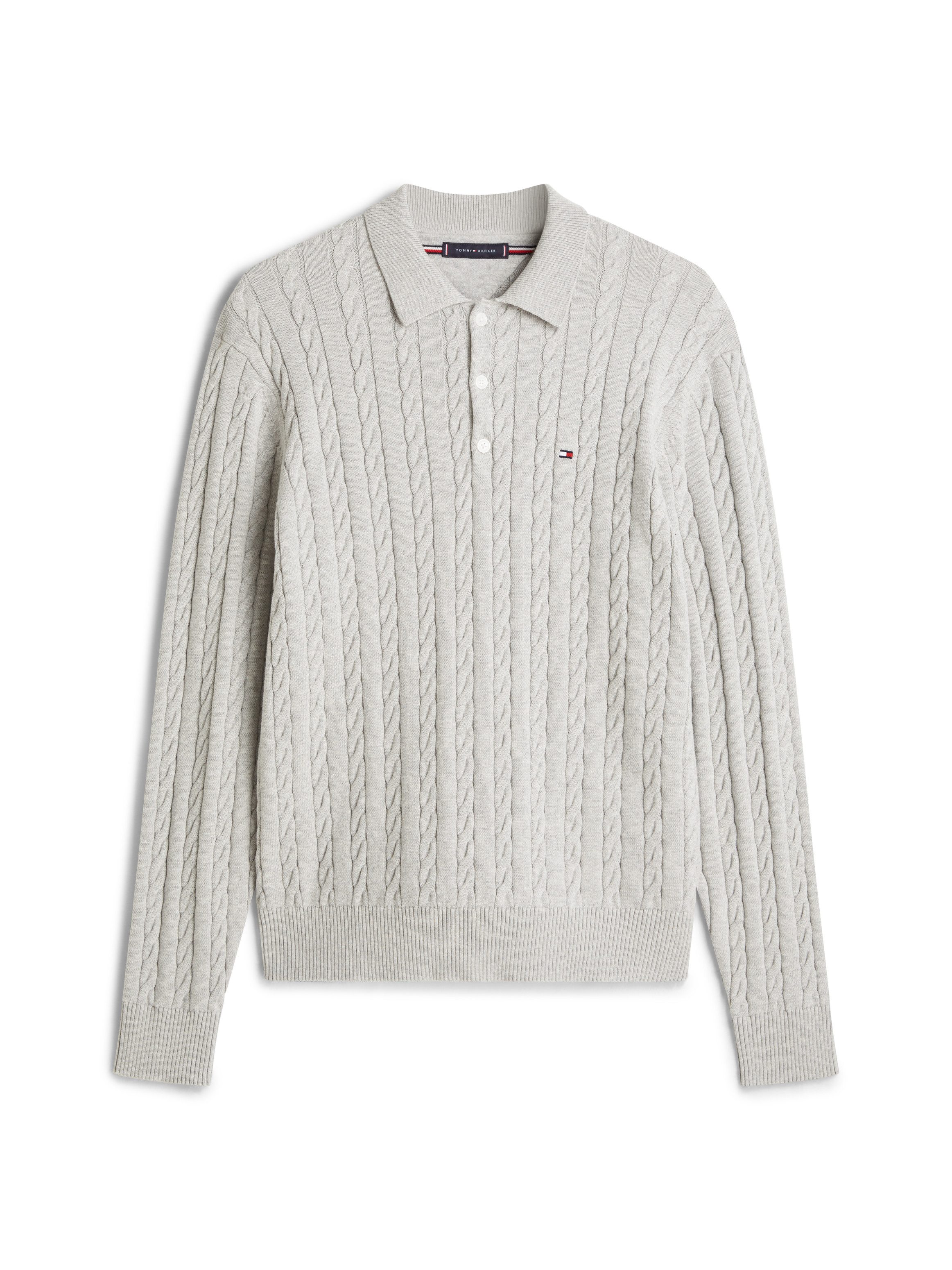 Polokragenpullover CLASSIC COTTON CABLE