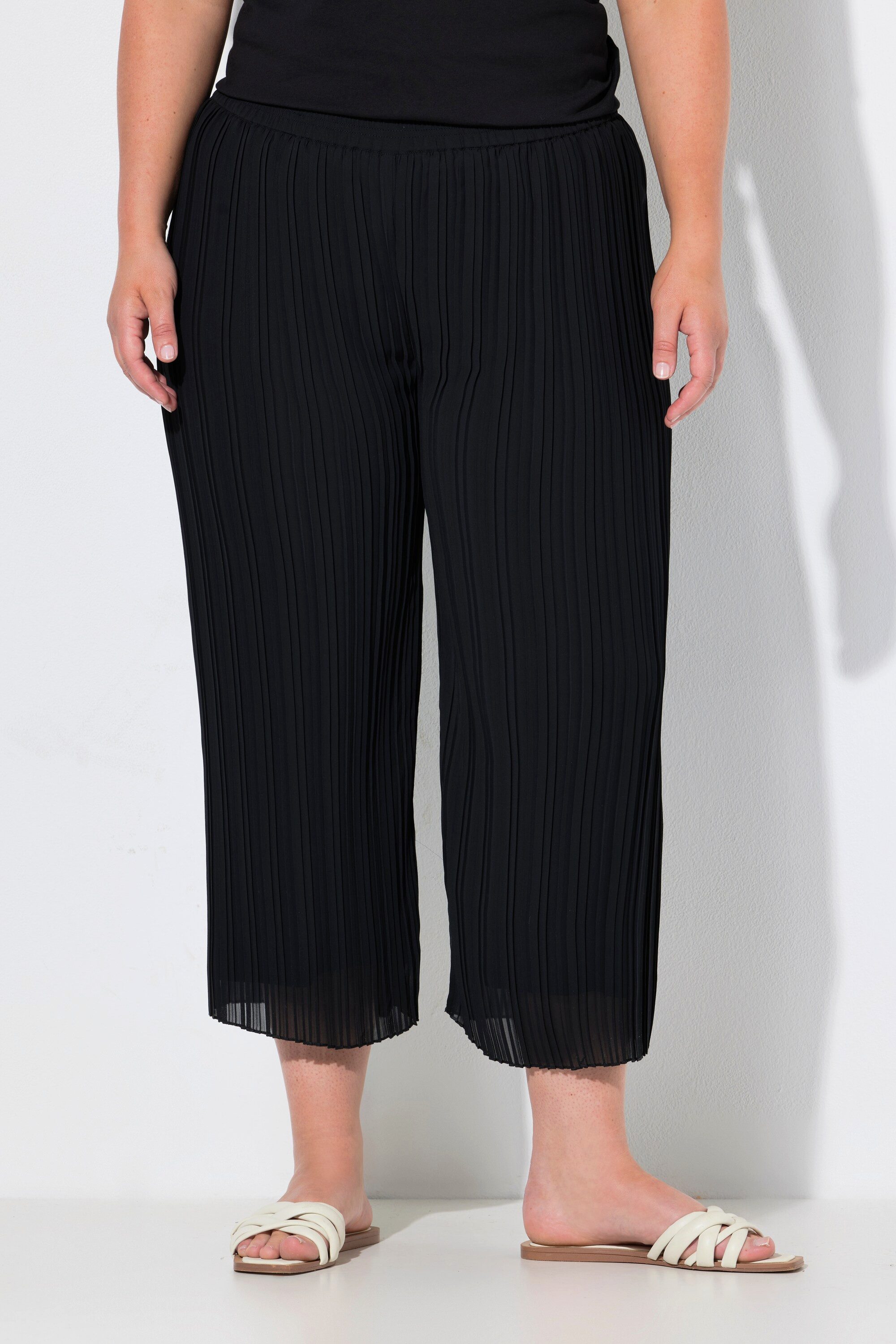 Angel of Style Funktionshose Plissee-Culotte weites gerades Bein