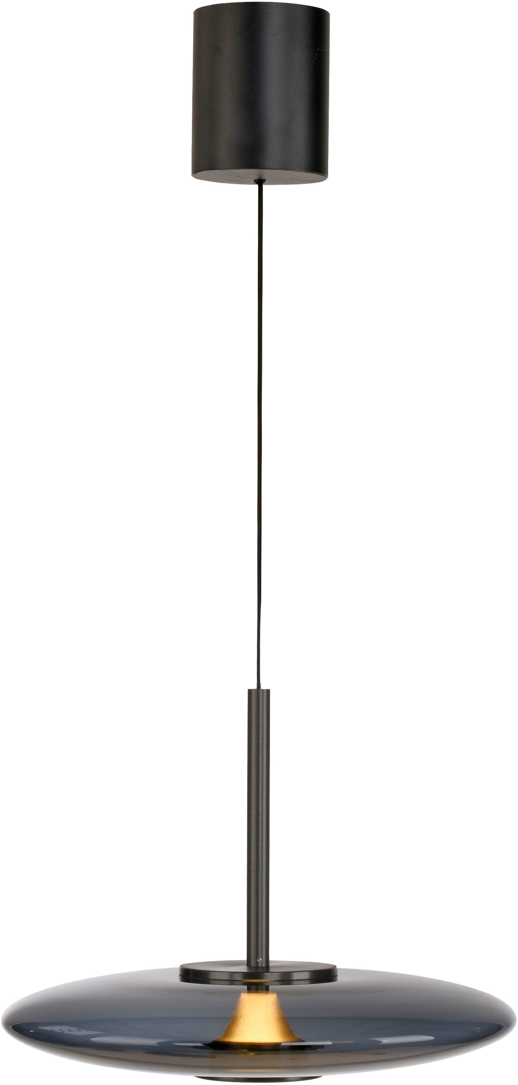 Neuhaus PURE LED Pendelleuchte PURE E-Vitrum, CCT - über Fernbedienung, LED fest integriert, warmweiß - kaltweiß, e-LIFT®-Funktion, CCT, dimmbar über Fernbedíenung