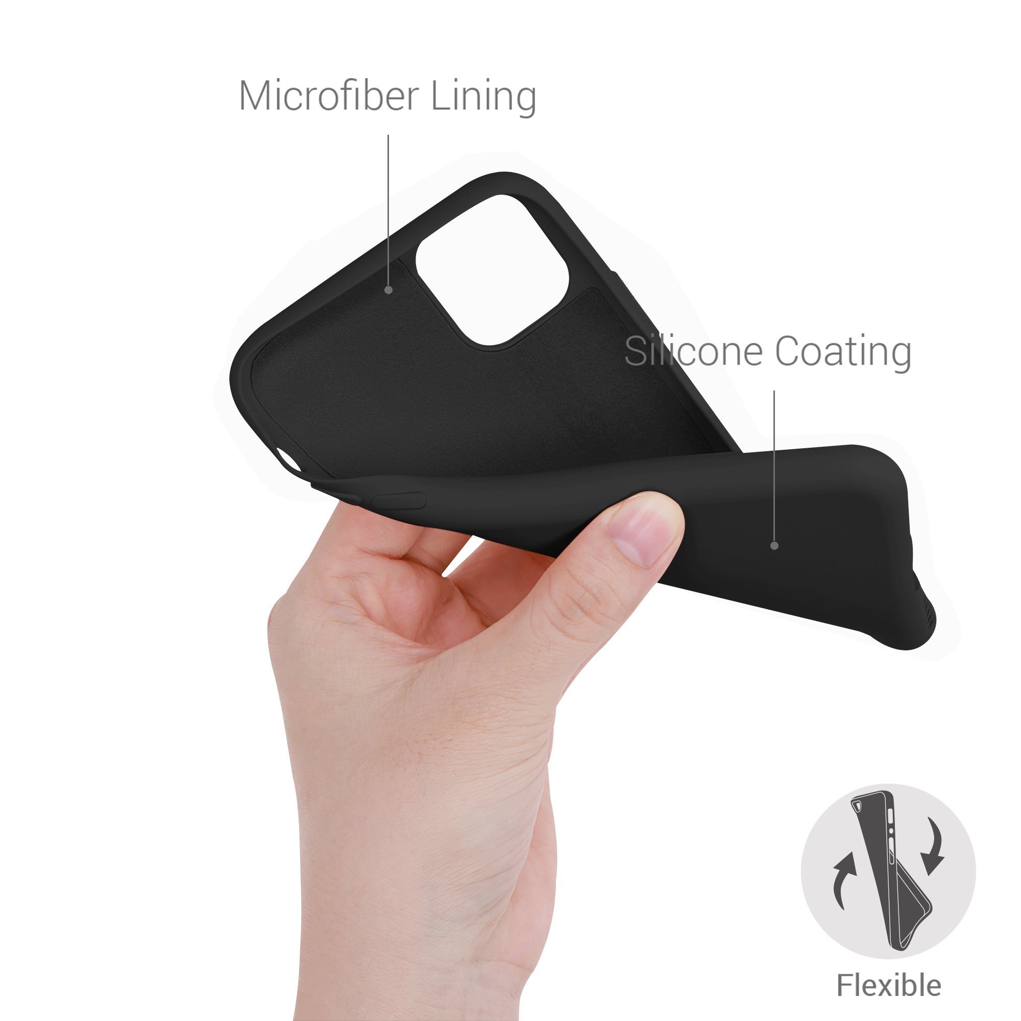 kwmobile Handyhülle Slim Case für Apple iPhone 11, Hülle Silikon Handy - Handyhülle gummiert
