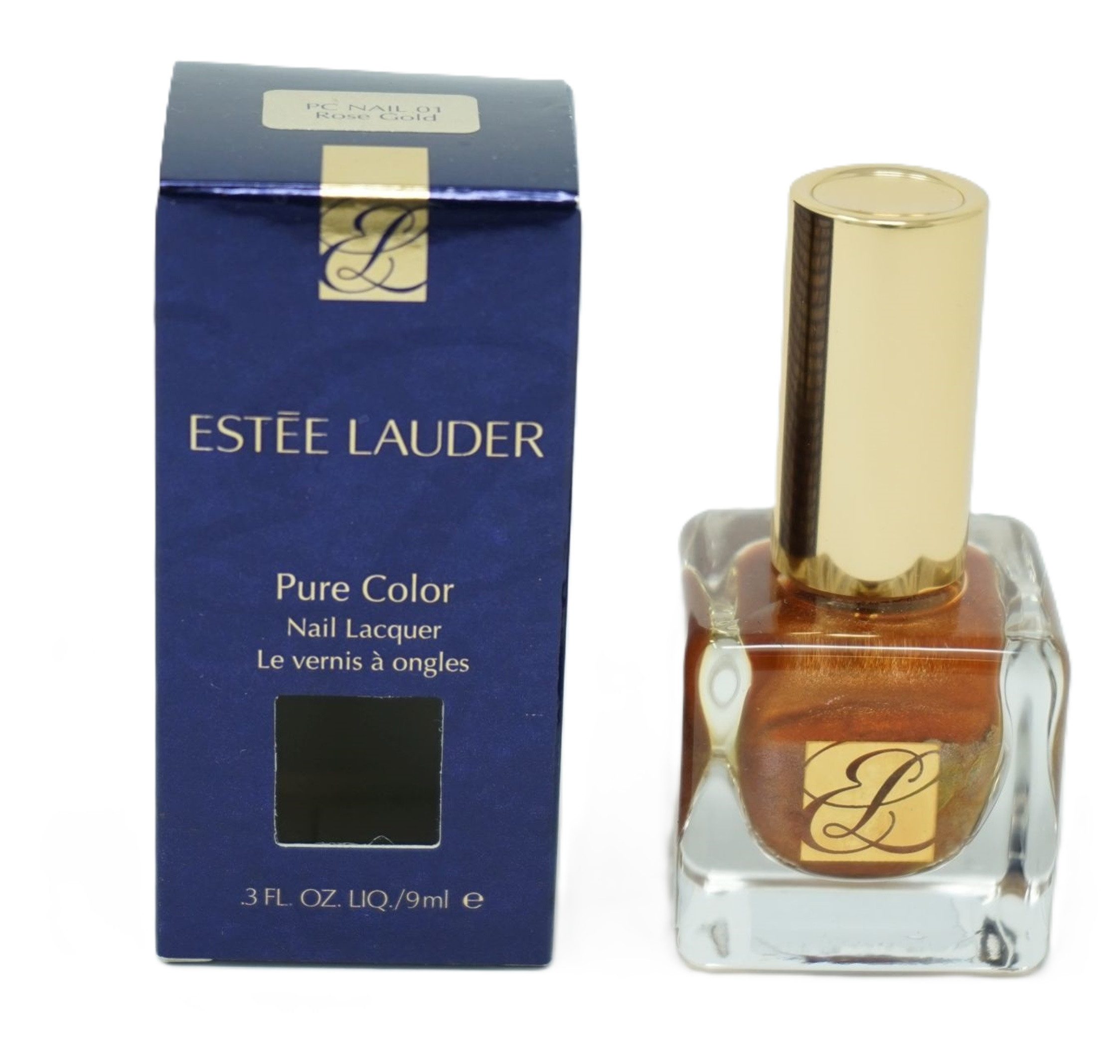 ESTÉE LAUDER Nagellack Estee Lauder Pure Color Nagellack Lacquer PC nail 01 Rose Gold