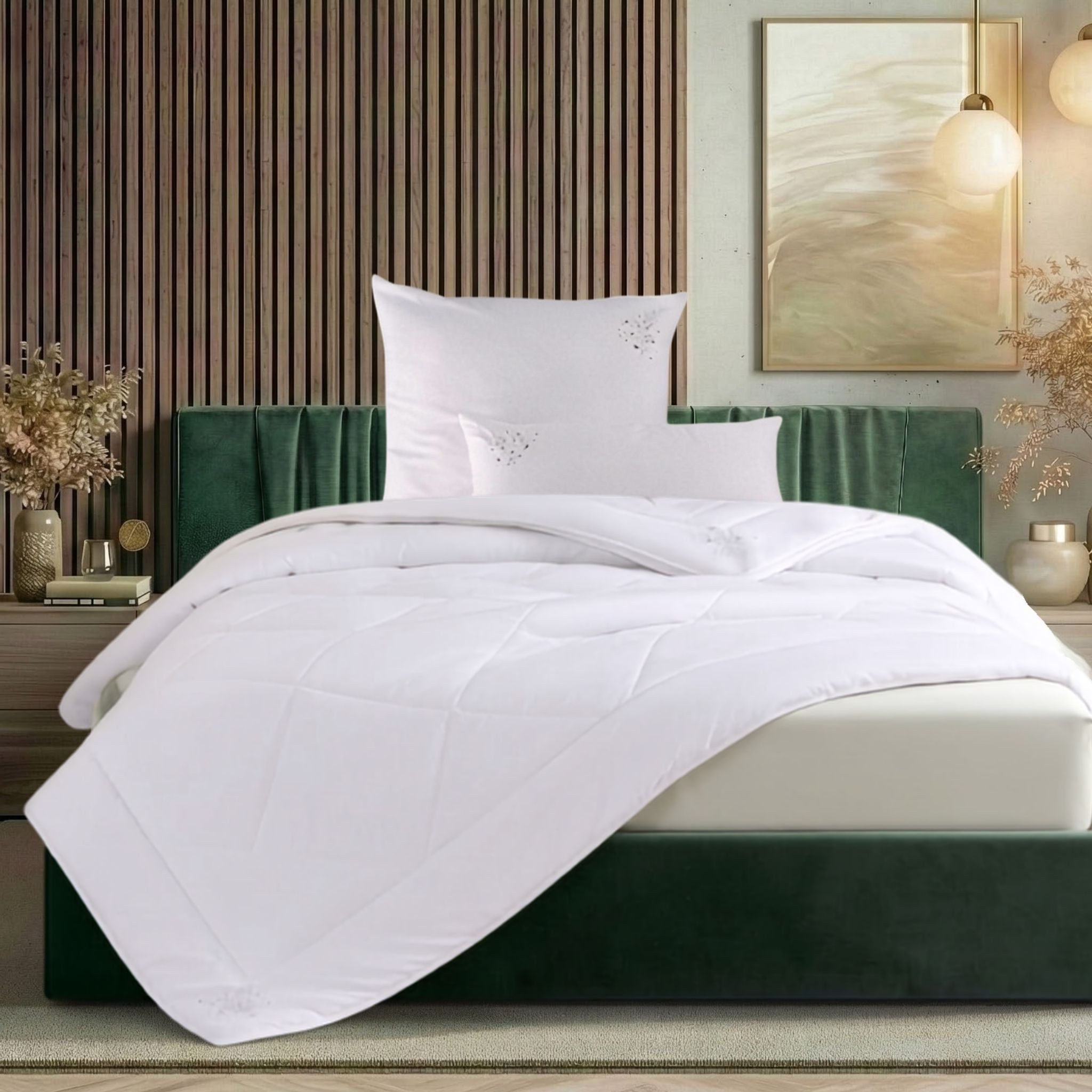 OTTO home Microfaserbettdecke Baca, Bettdecke 135x200 cm, 155x220 cm und weitere Größen, Füllung: aus hochwertiger 6D-Hohlfaser, Bezug: Polyester, Bettdecken, Sommer, Winter, 4-Jahreszeiten, Decke