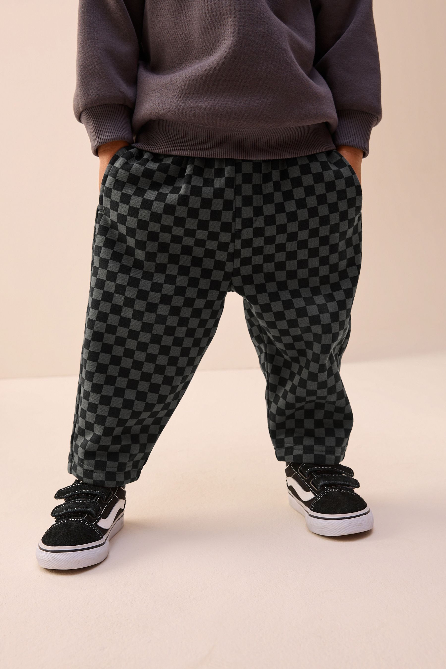 Next Jogginghose Gemusterte Jogginghose aus Jersey günstig online kaufen