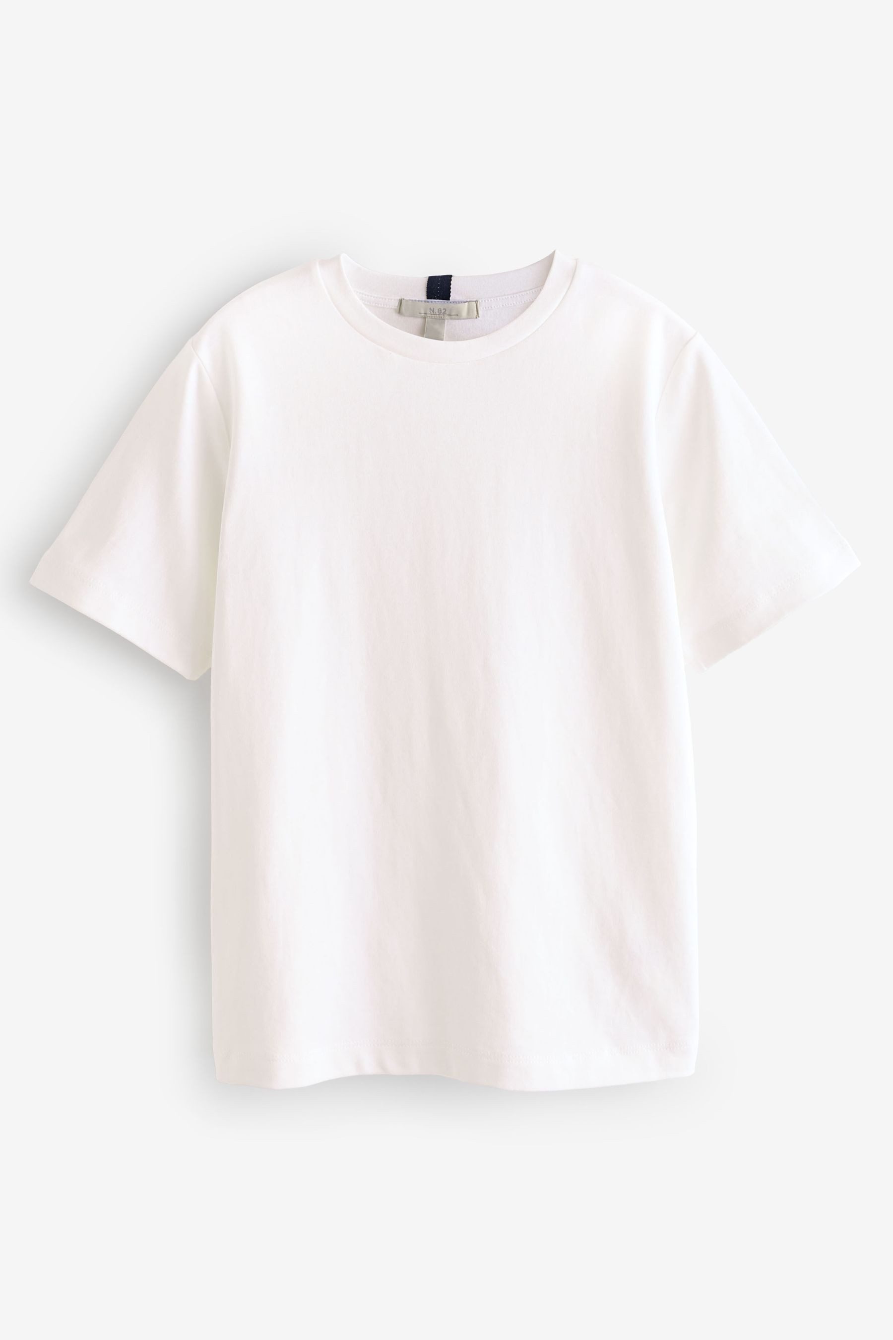 Next T-Shirt Schwere Basic-T-Shirts, 3er-Pack (3-tlg)