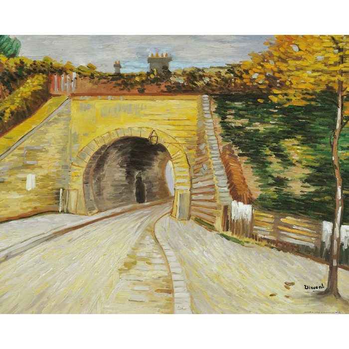 1art1 Kunstdruck Vincent Van Gogh - Viadukt In Paris 1887