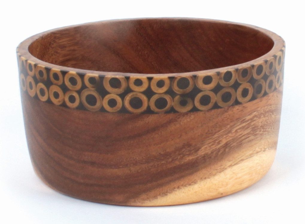 El Puente Schale Schale, Handmade, Holz, Handmade