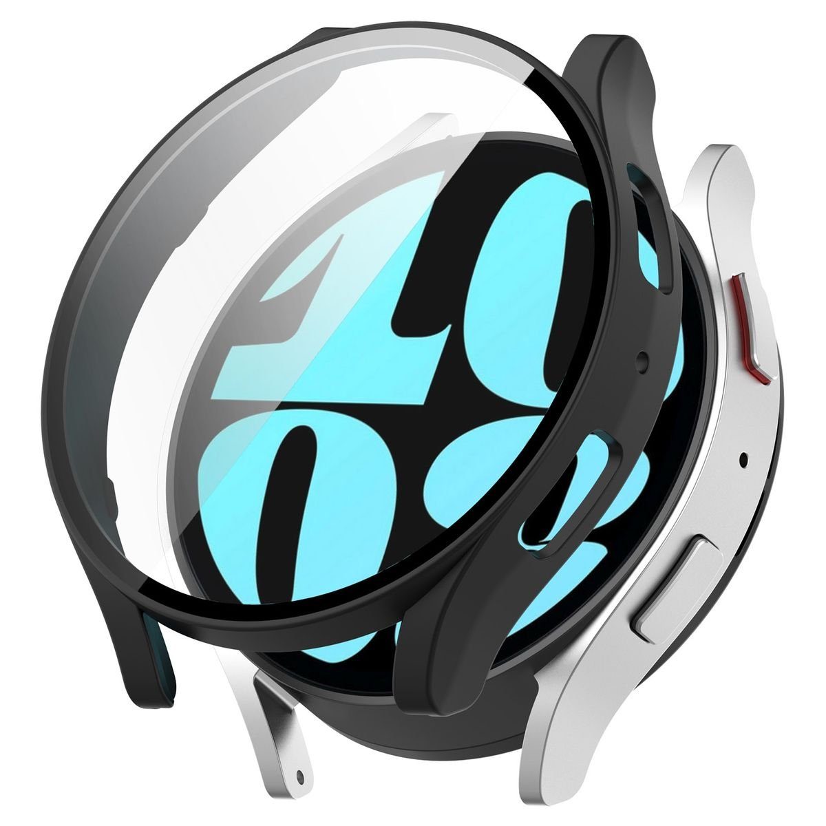 Wigento Smartwatch-Armband Für Samsung Galaxy Watch 6 44mm Integrierte Uhre günstig online kaufen