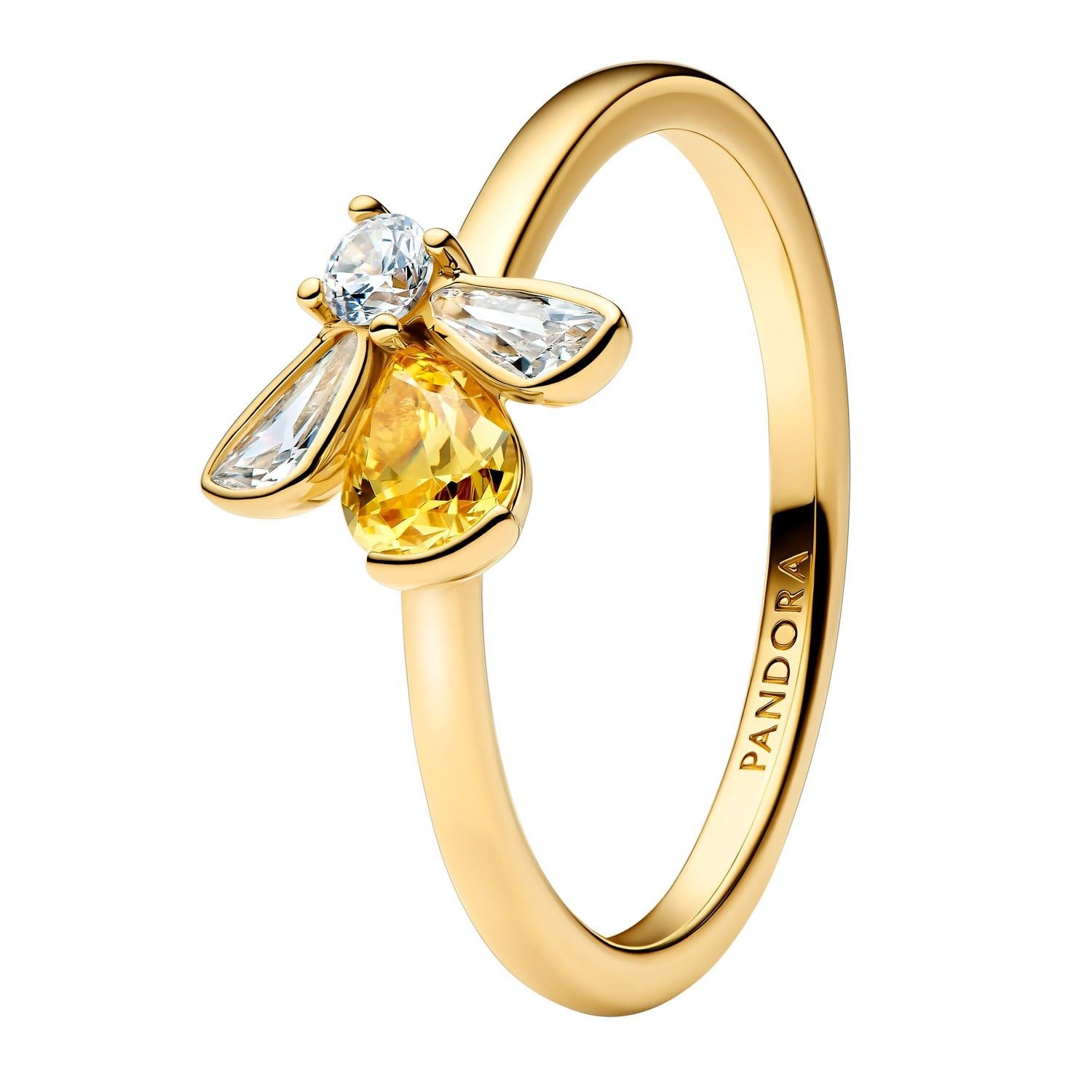 Pandora Fingerring DamenHonigbiene Goldfarben günstig online kaufen
