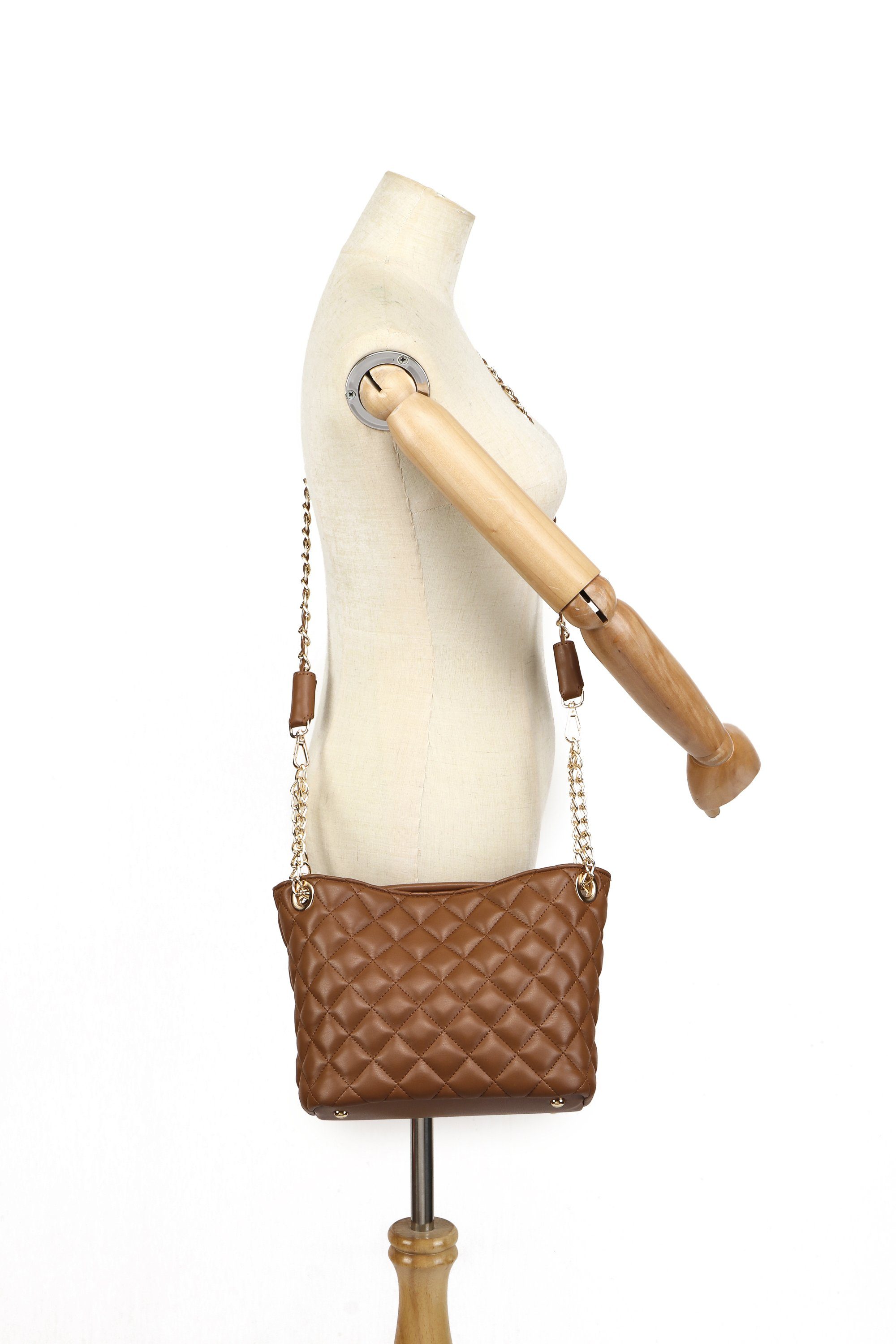 COLLEZIONE ALESSANDRO Schultertasche New York, aus gestepptem Softmaterial