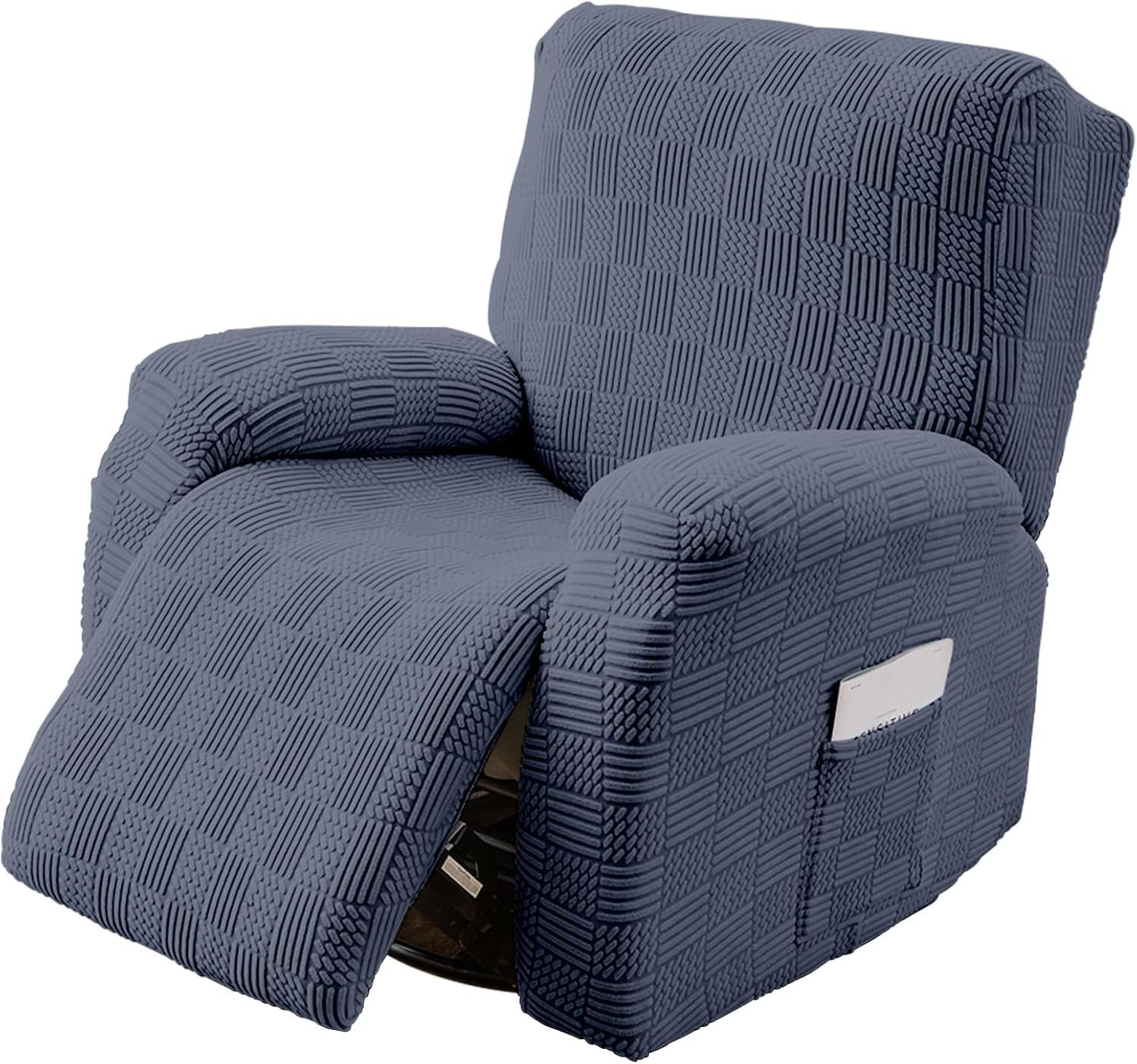 RWEUOQ Sesselhusse Relaxsessel Sesselbezug Stretchhusse, 4-Teilig günstig online kaufen